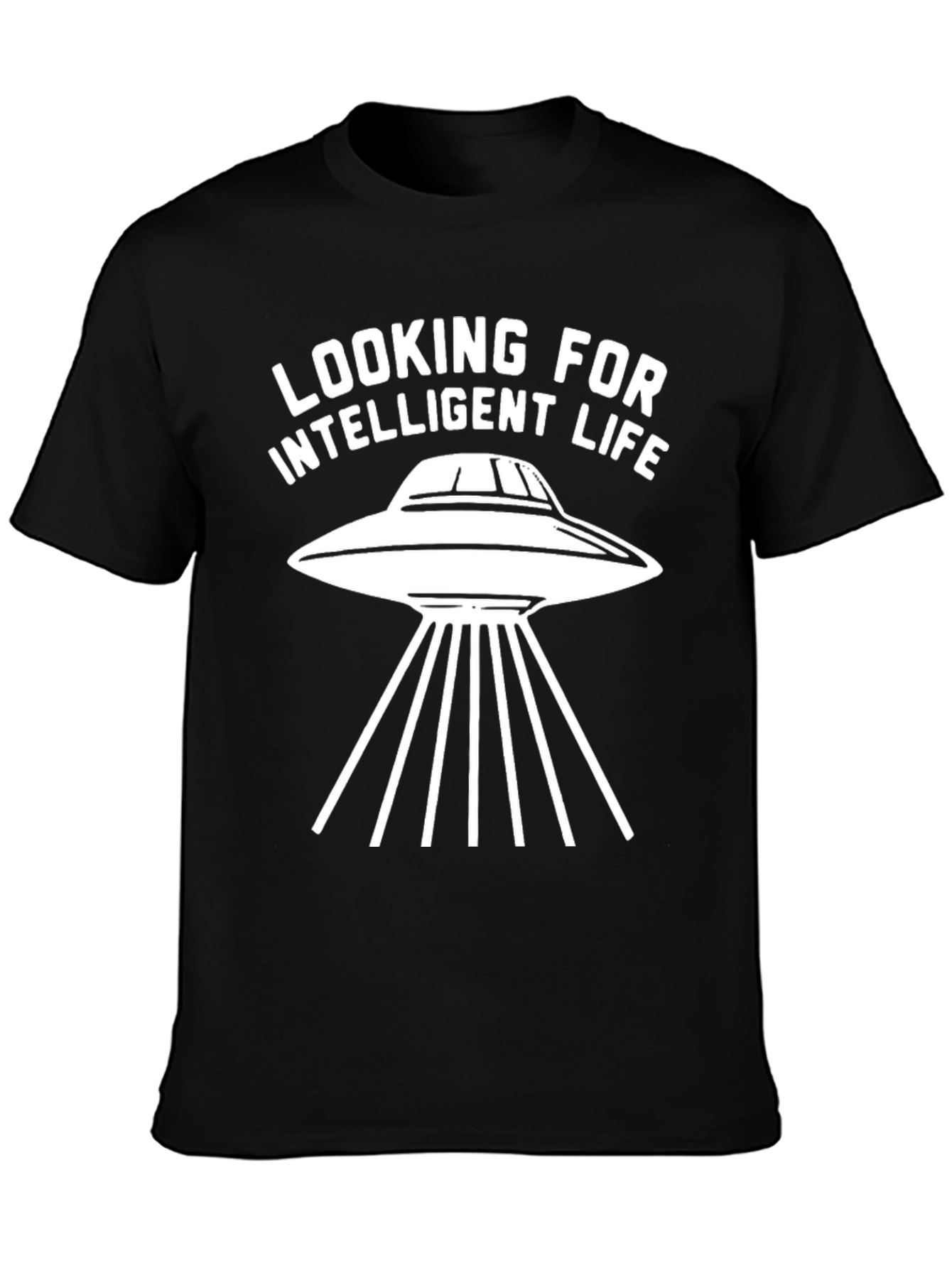 Looking for Intelligent Life UFO Graphic Tee