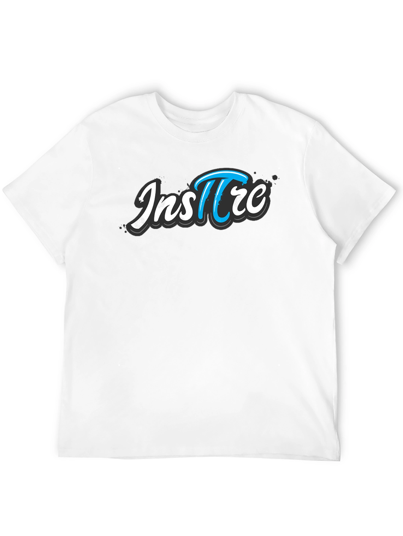 Inspire Graphic Tee - Black Cotton Short Sleeve