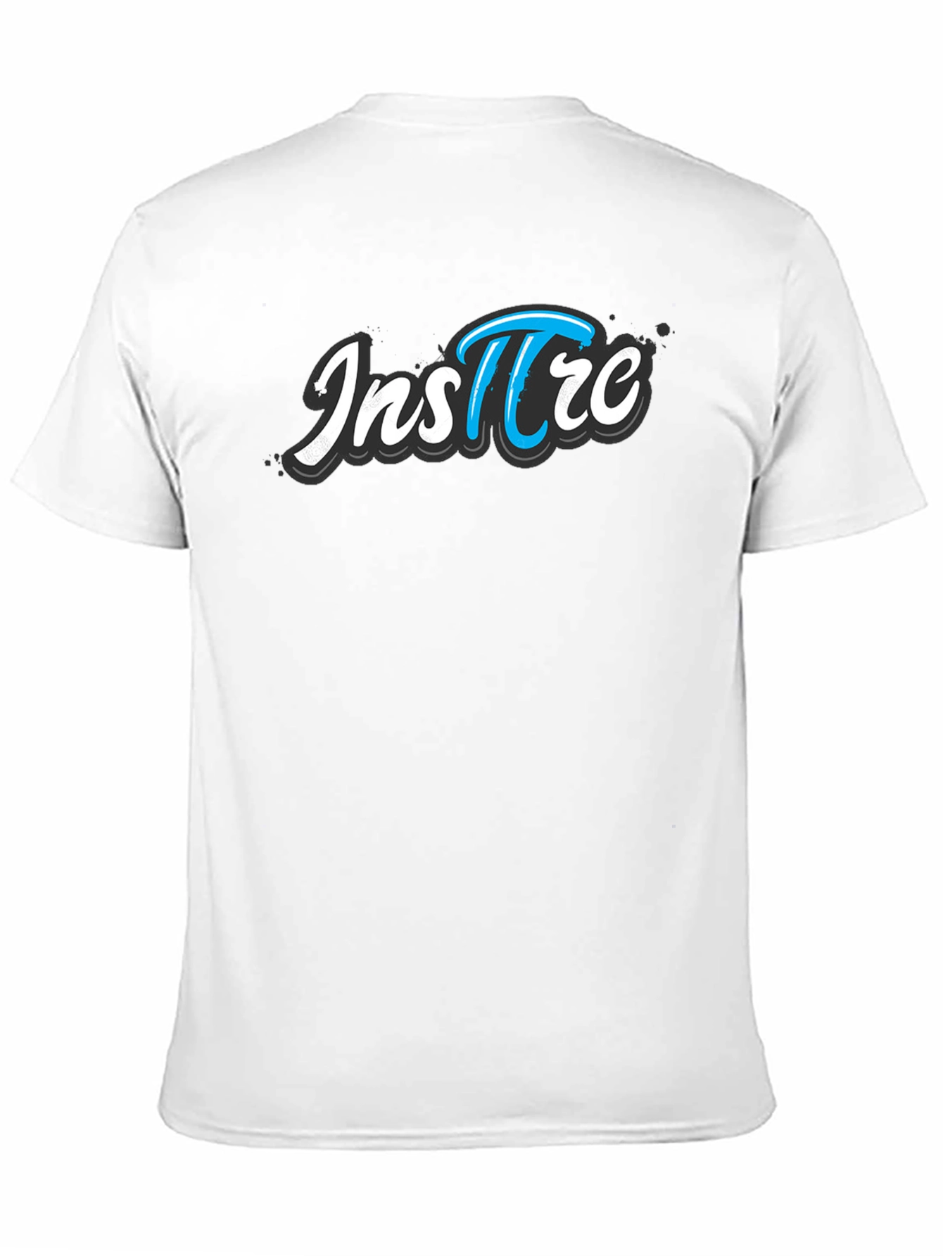Inspire Graphic Tee - Black Cotton Short Sleeve
