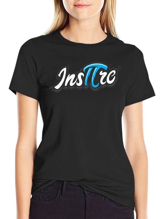 Inspire Graphic Tee - Black Cotton Short Sleeve