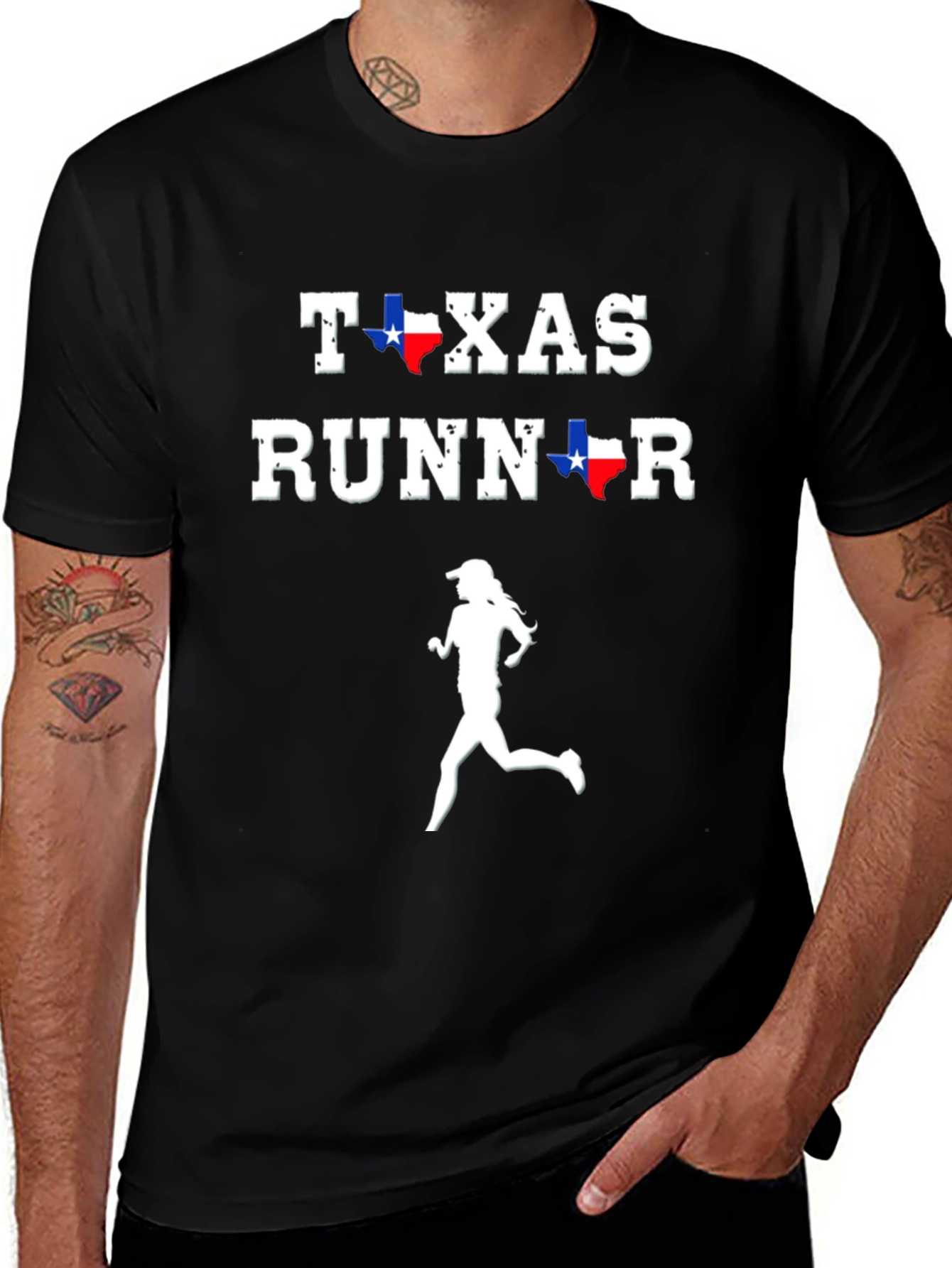 Texas Runner Graphic T-Shirt