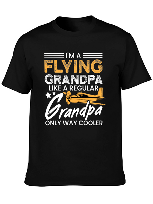 Flying Grandpa T-Shirt - Aviation Grandpa Gift