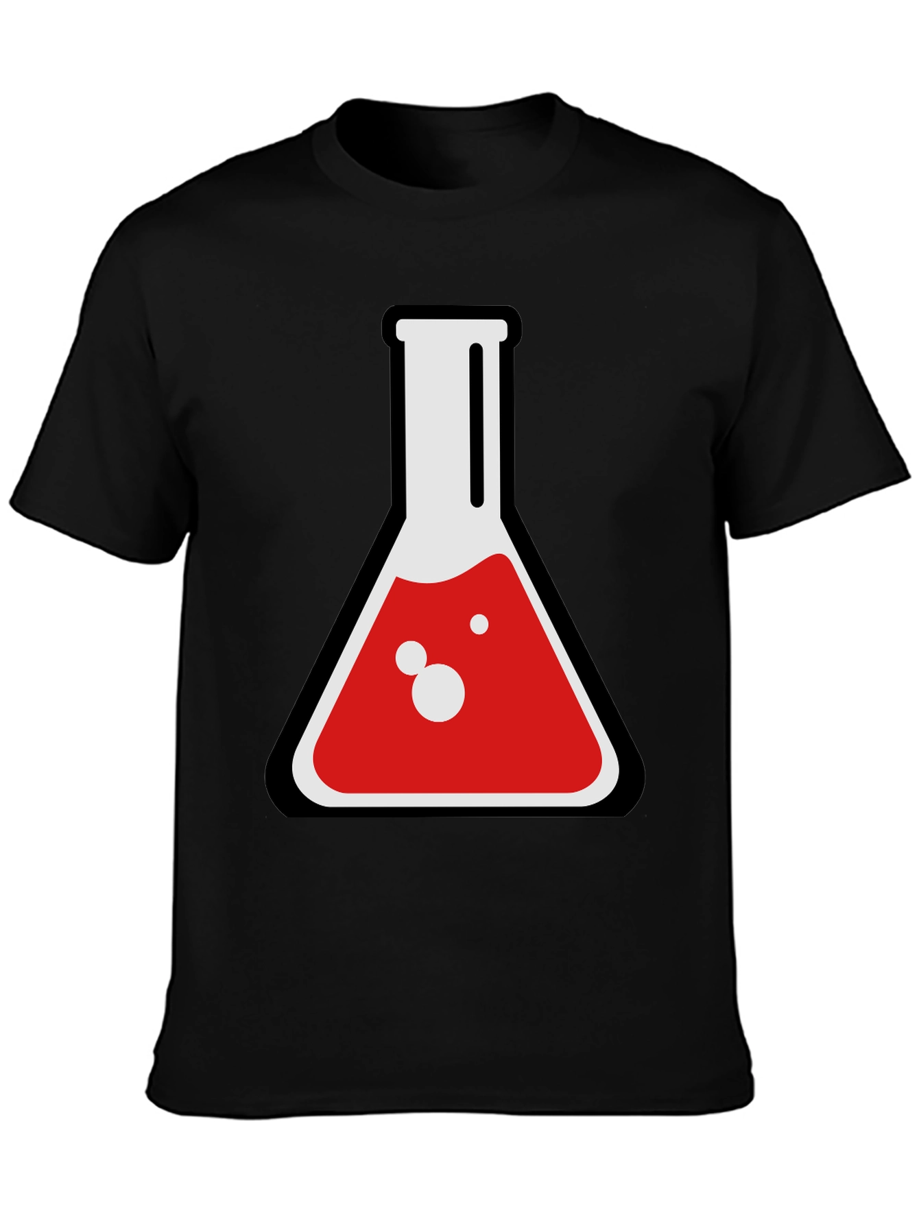 Science Flask Graphic Tee - Cool Chemistry Shirt