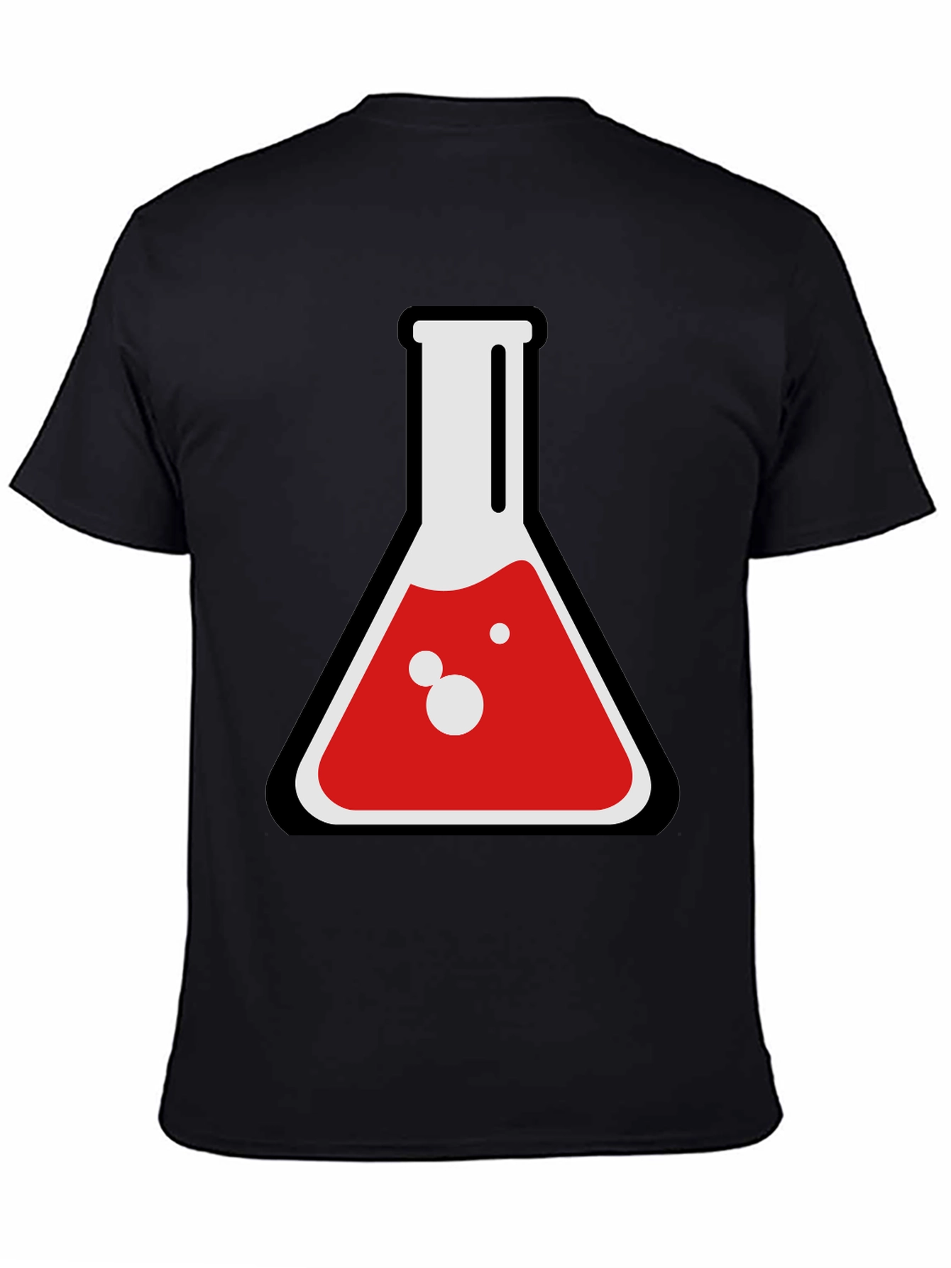 Science Flask Graphic Tee - Cool Chemistry Shirt
