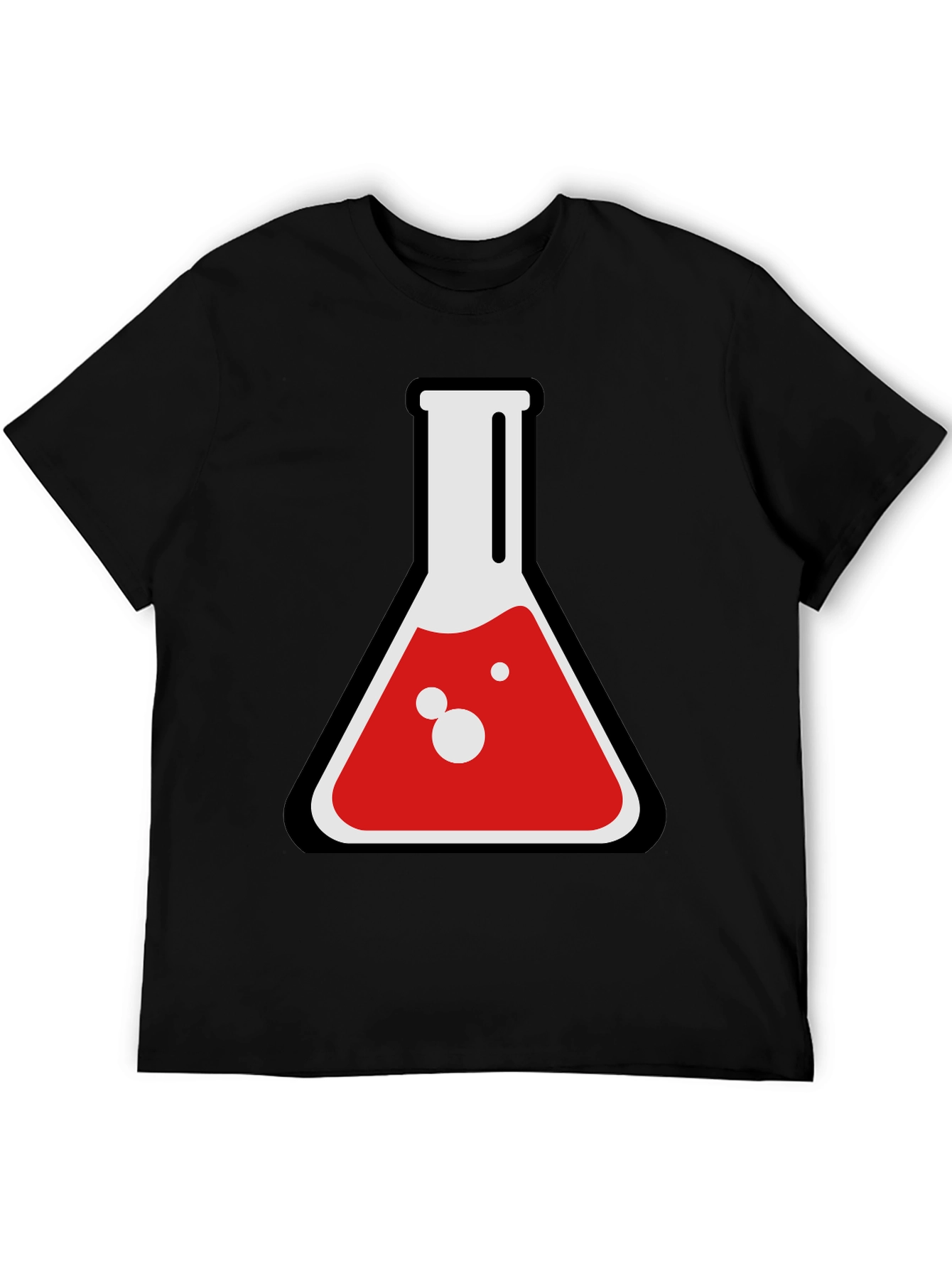 Science Flask Graphic Tee - Cool Chemistry Shirt