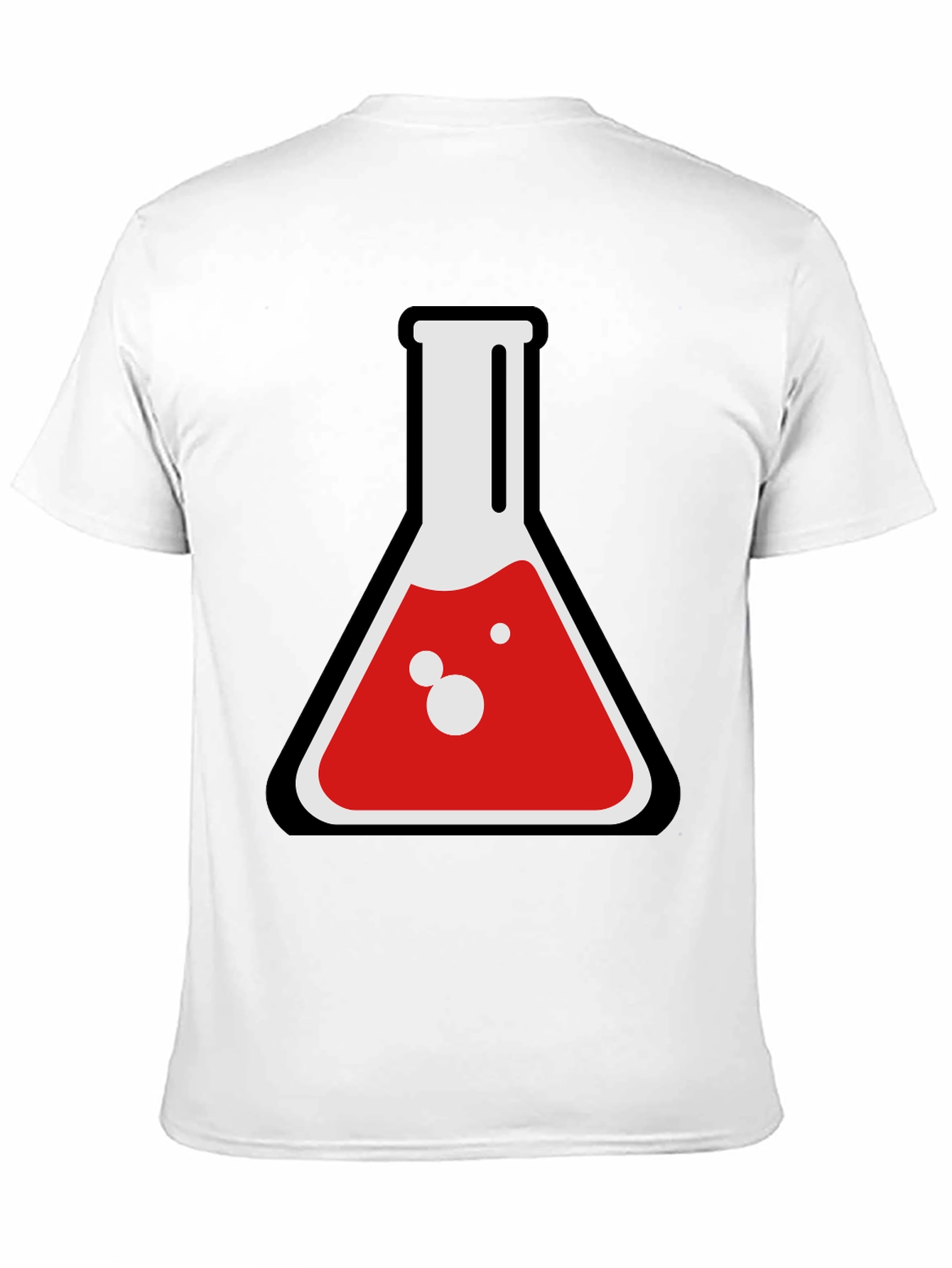 Science Flask Graphic Tee - Cool Chemistry Shirt