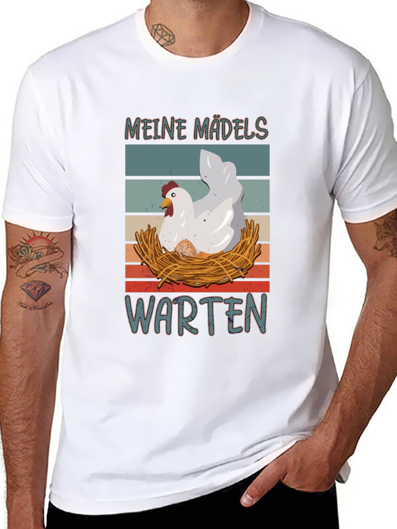 Meine Madels Warten Graphic Tee