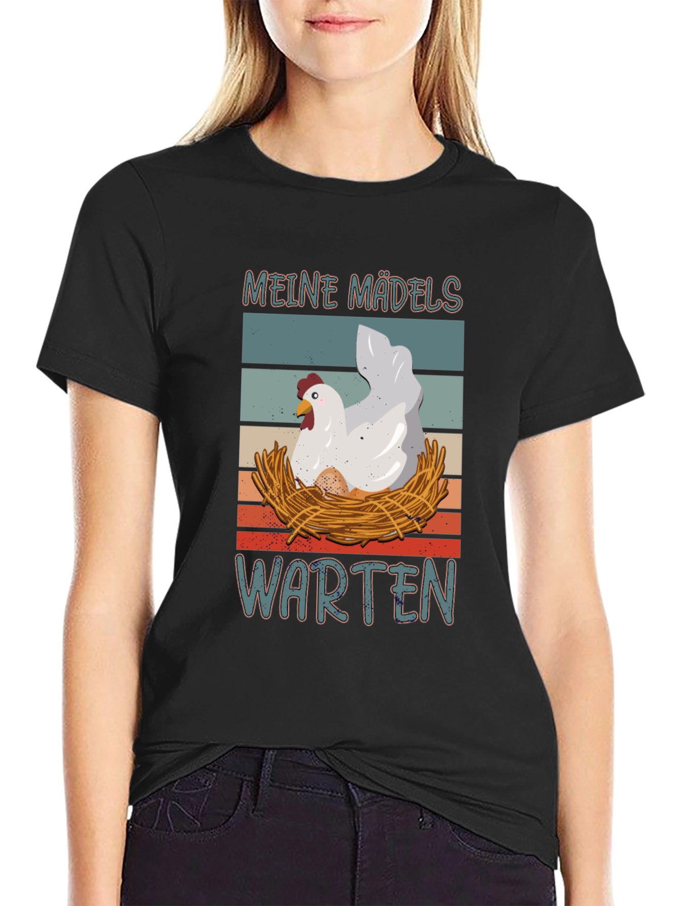 Meine Madels Warten Graphic Tee
