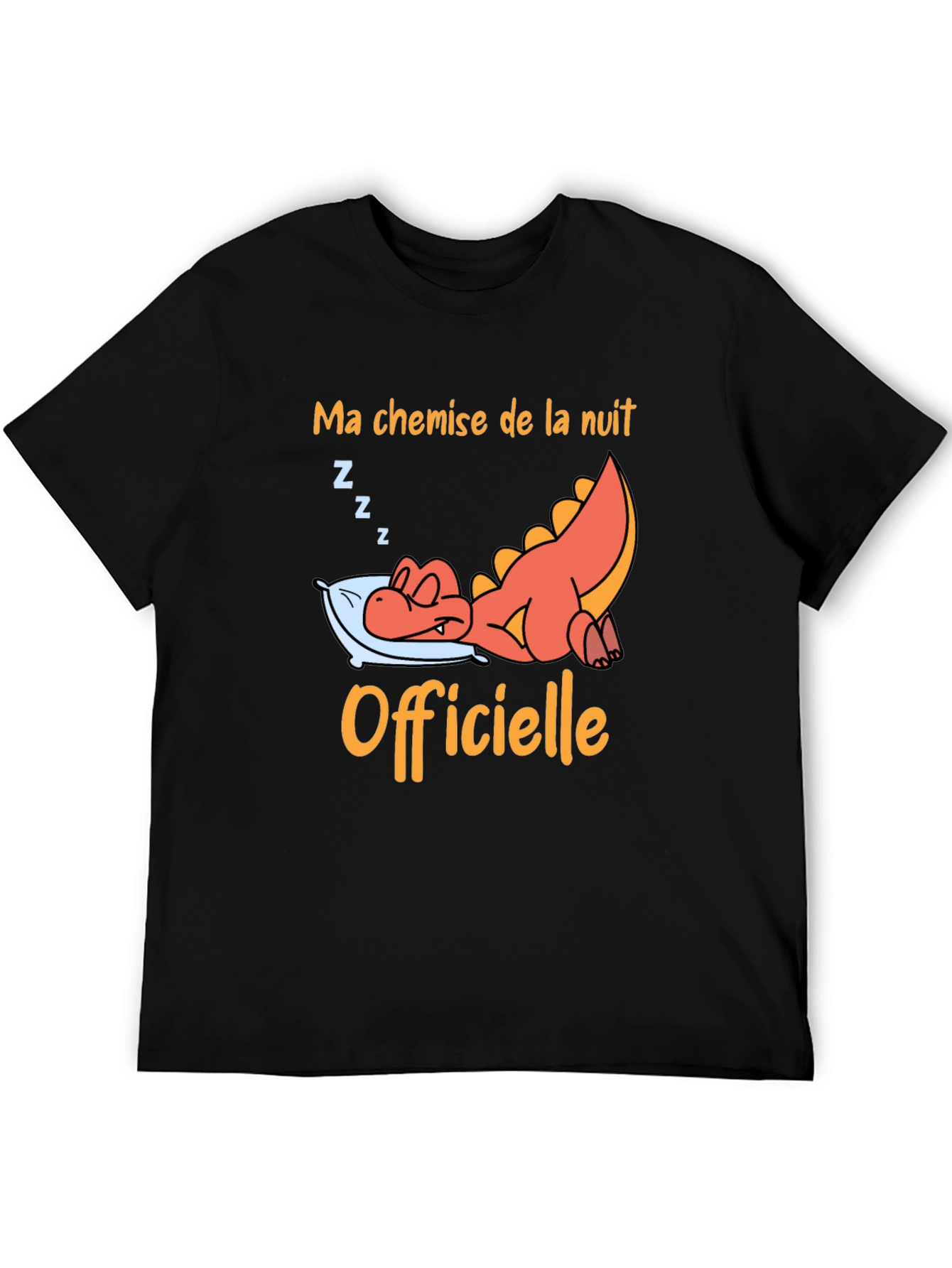 Funny Sleeping Dragon Night Shirt - Unisex Tee