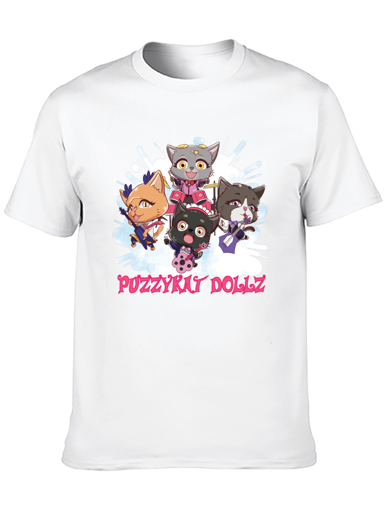 Pozzykat Dollz Graphic Tee - Black