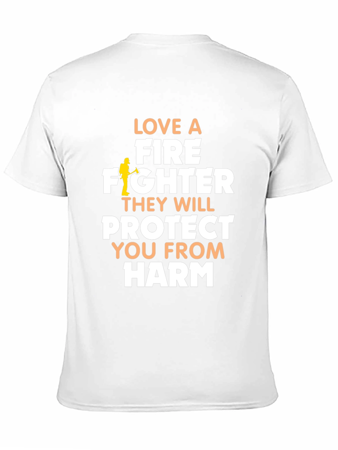 Love a Firefighter Graphic T-Shirt