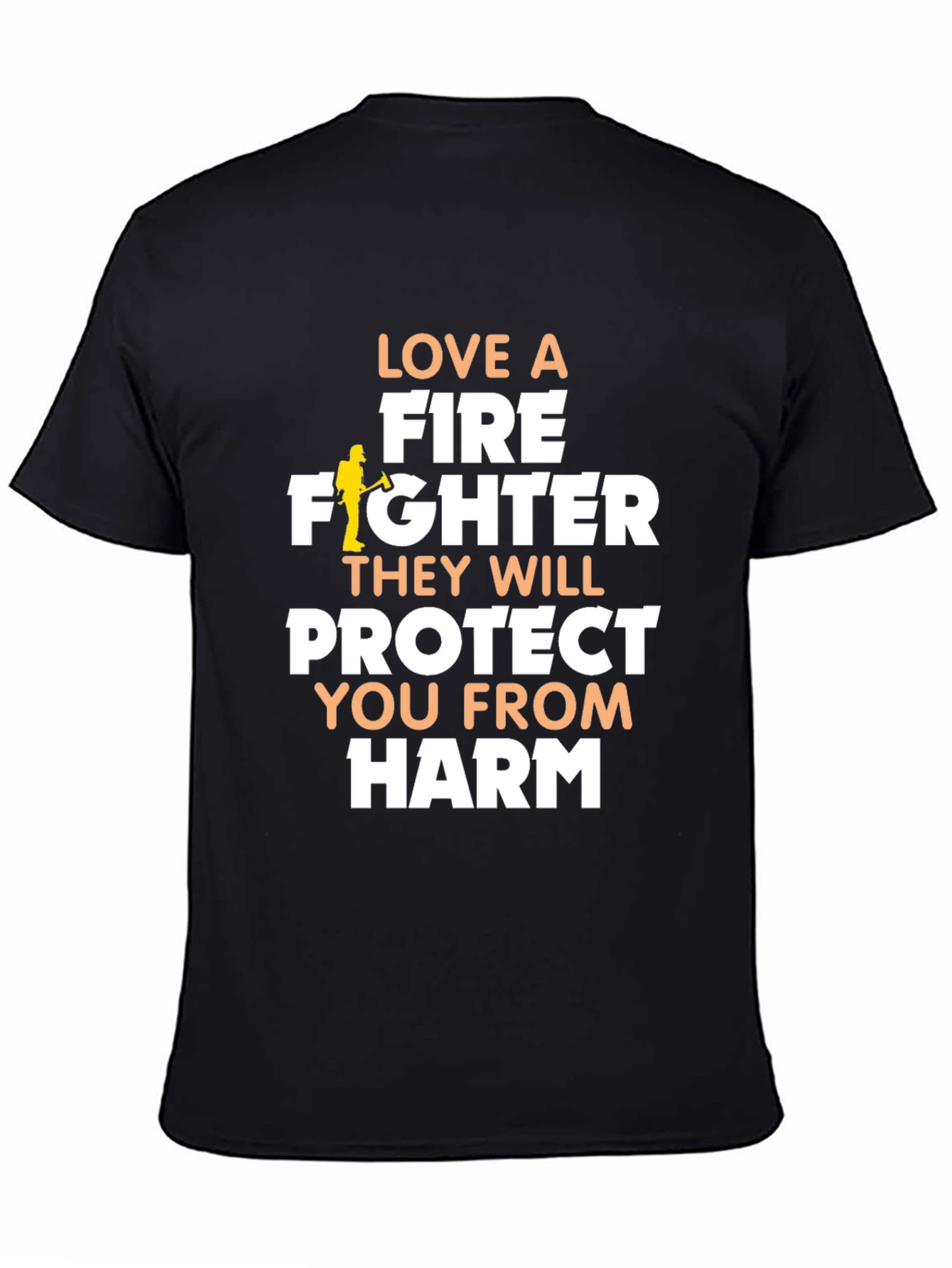 Love a Firefighter Graphic T-Shirt
