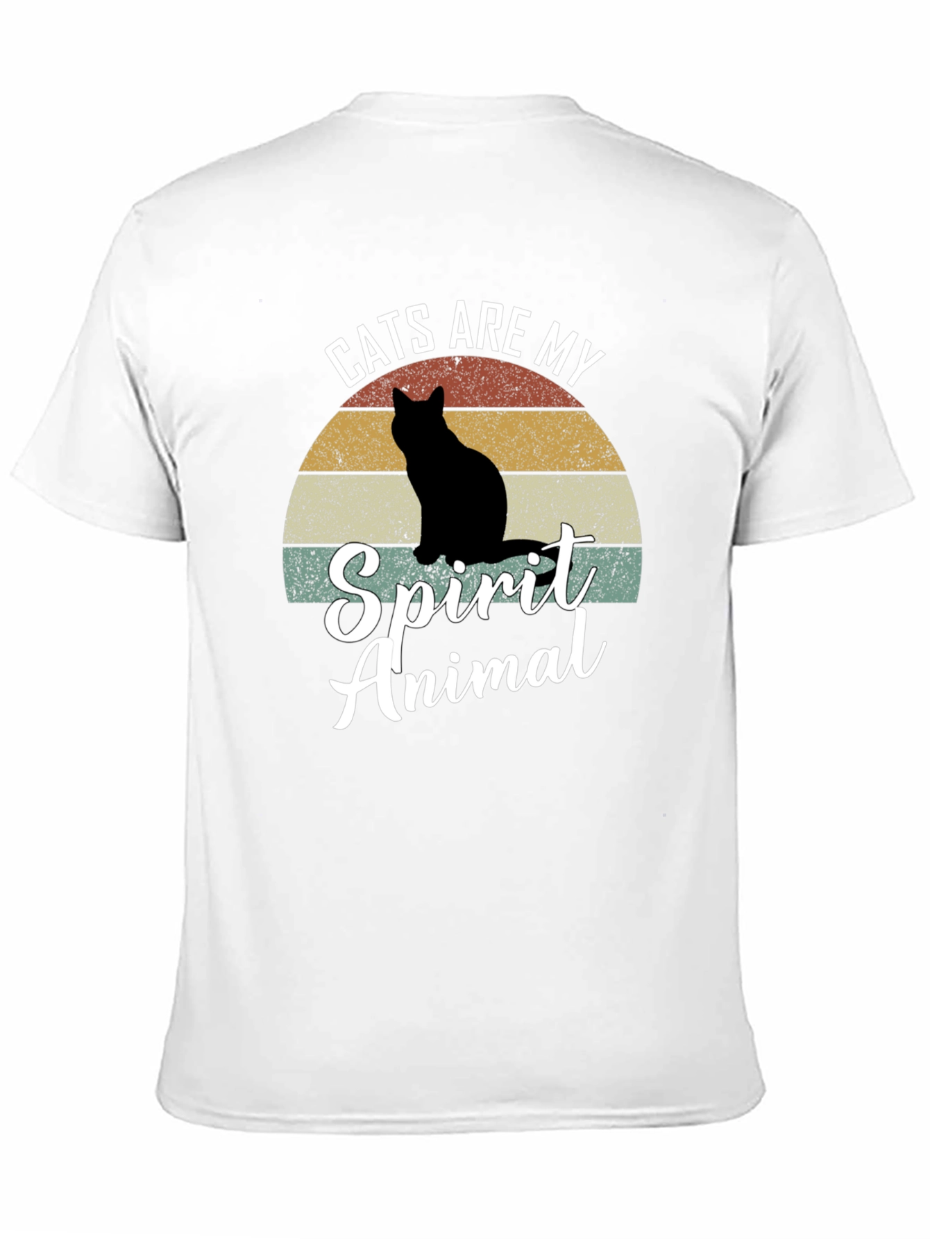 Cats Are My Spirit Animal Graphic Tee