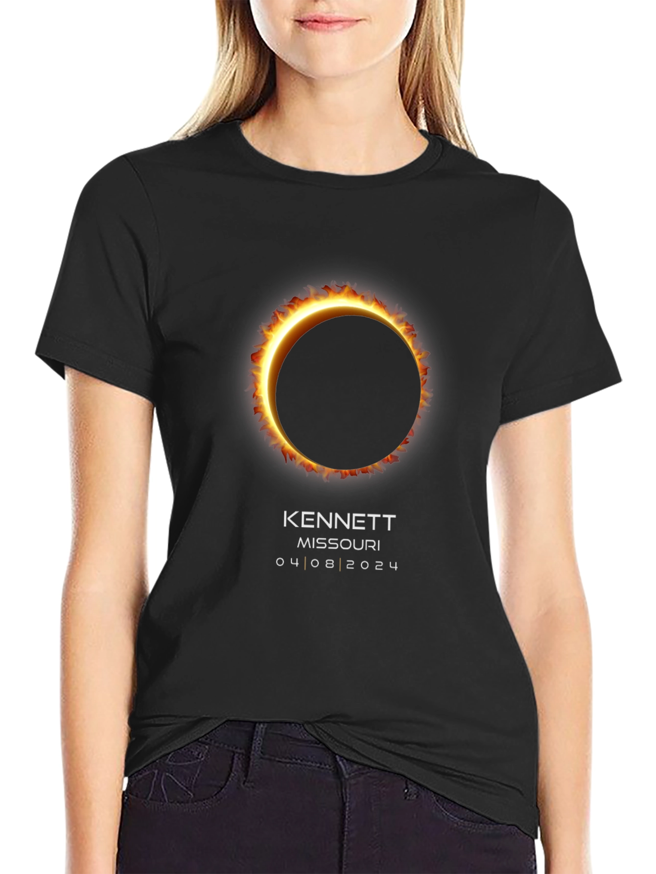 Kennett Missouri Eclipse 04 08 2024 T-Shirt