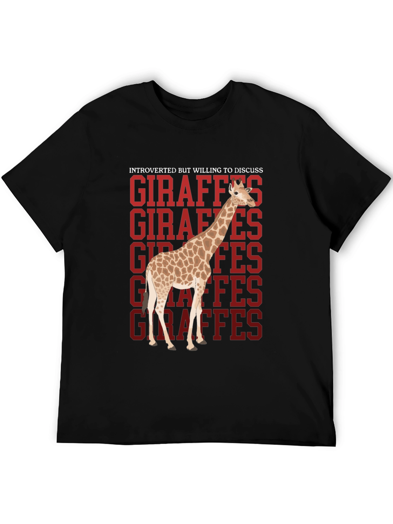 Introverted Giraffe T-Shirt