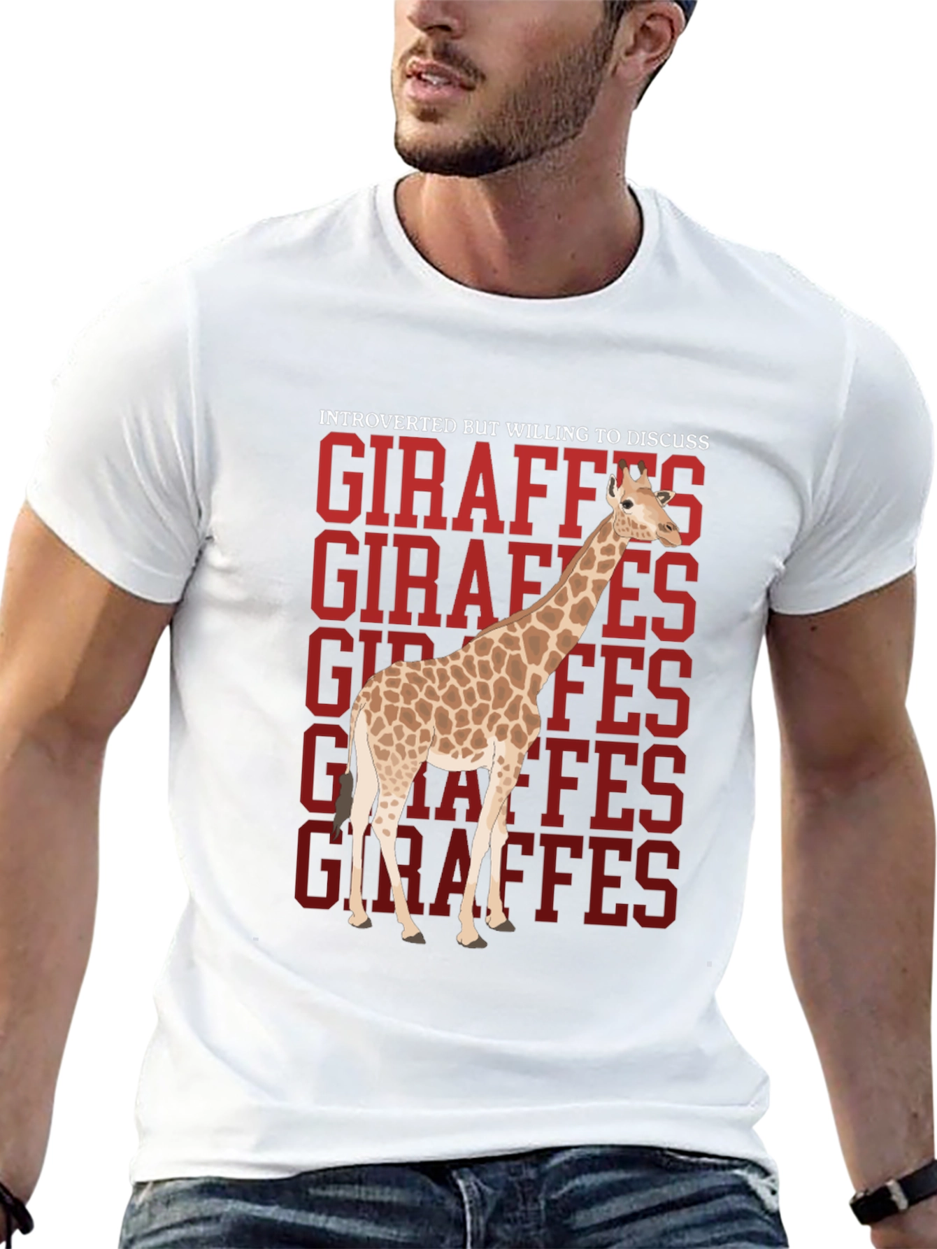 Introverted Giraffe T-Shirt