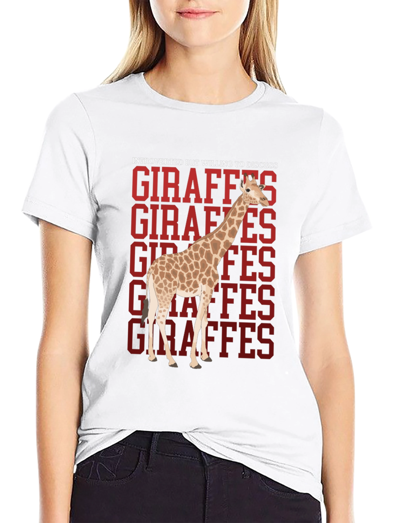 Introverted Giraffe T-Shirt