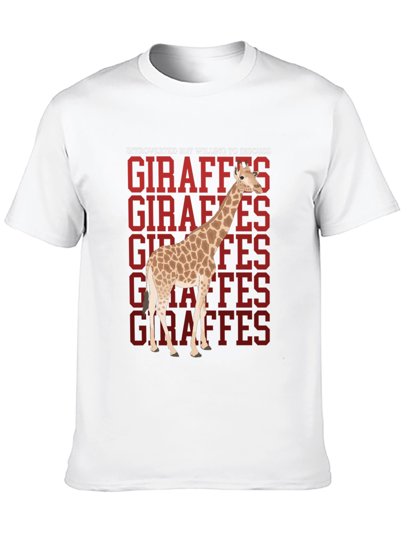 Introverted Giraffe T-Shirt
