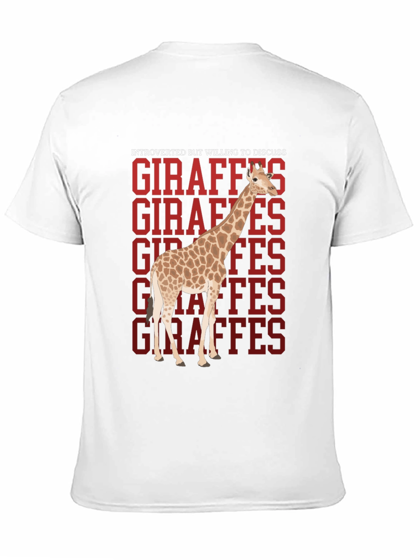Introverted Giraffe T-Shirt