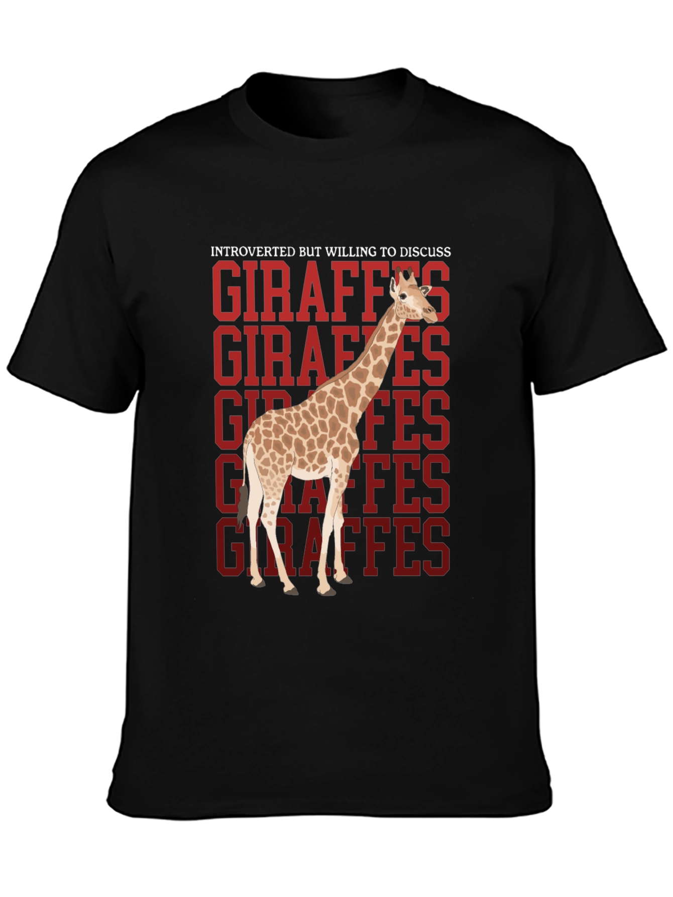 Introverted Giraffe T-Shirt