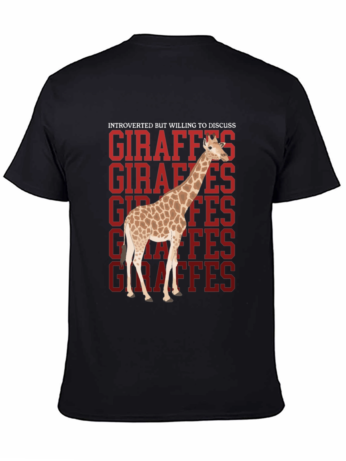 Introverted Giraffe T-Shirt