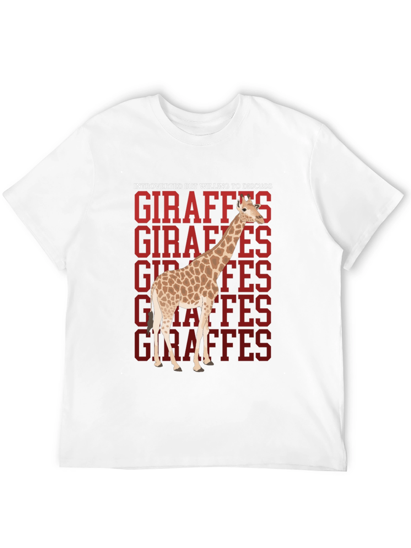 Introverted Giraffe T-Shirt