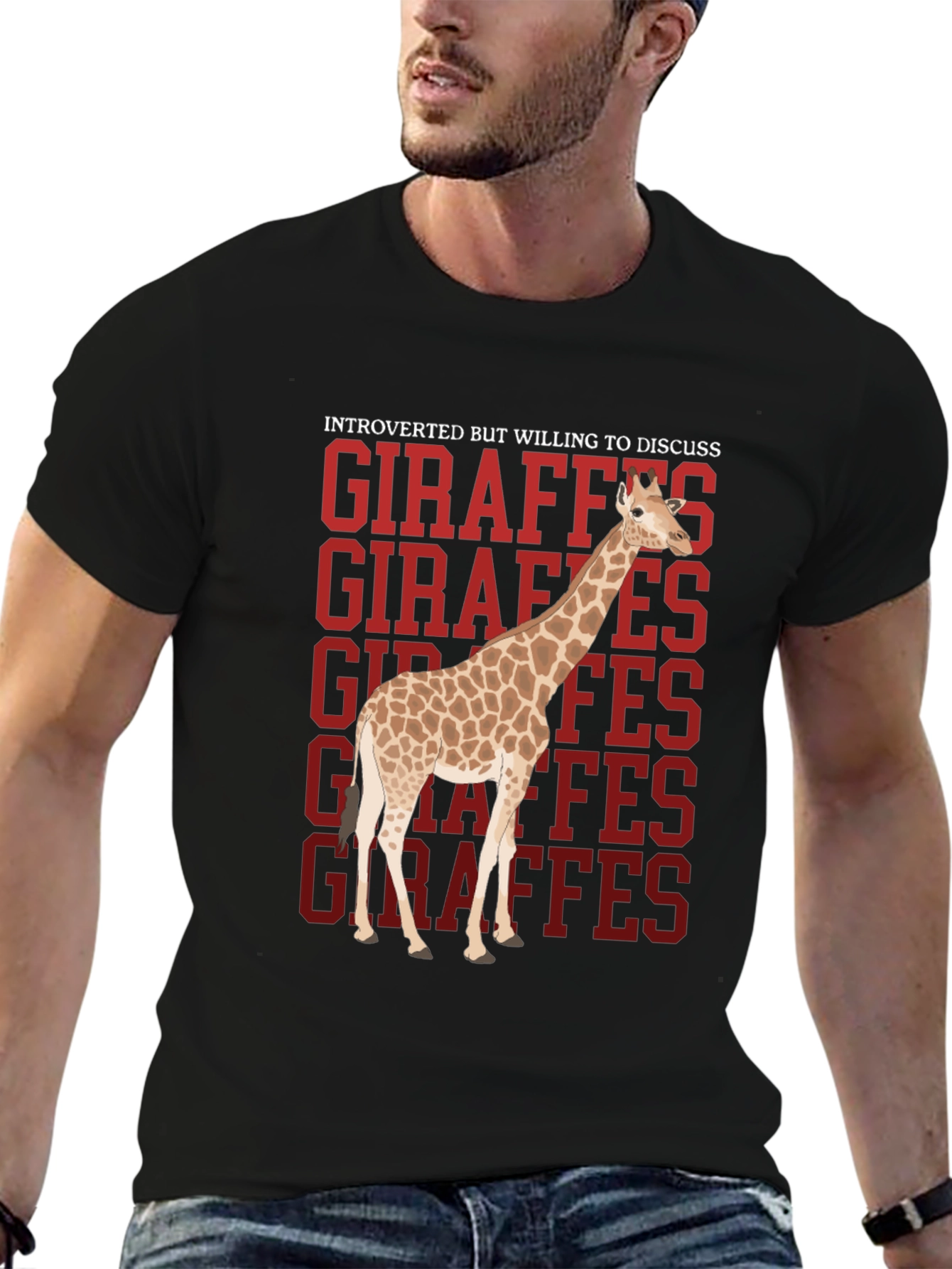 Introverted Giraffe T-Shirt
