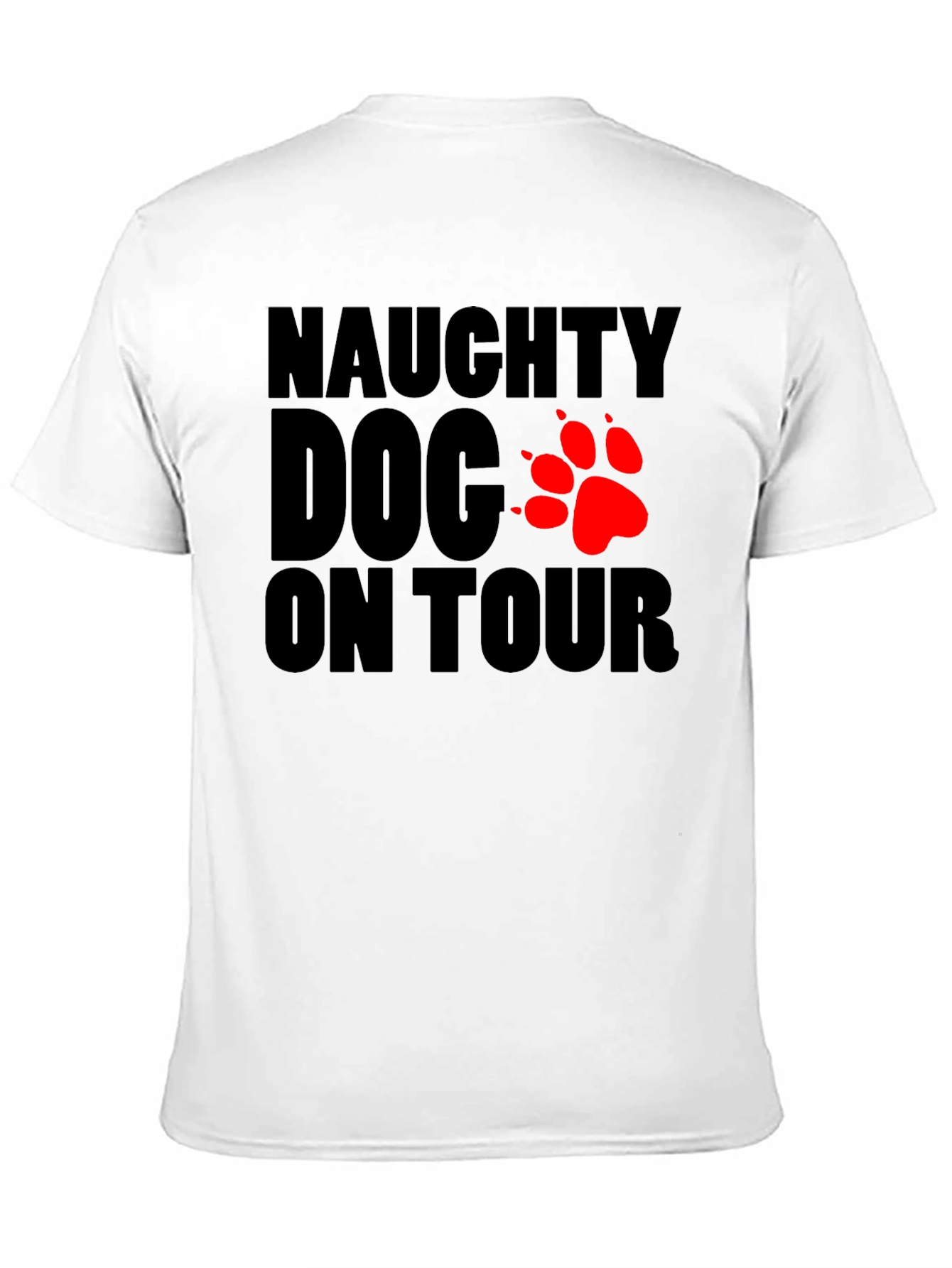Naughty Dog On Tour Graphic T-Shirt