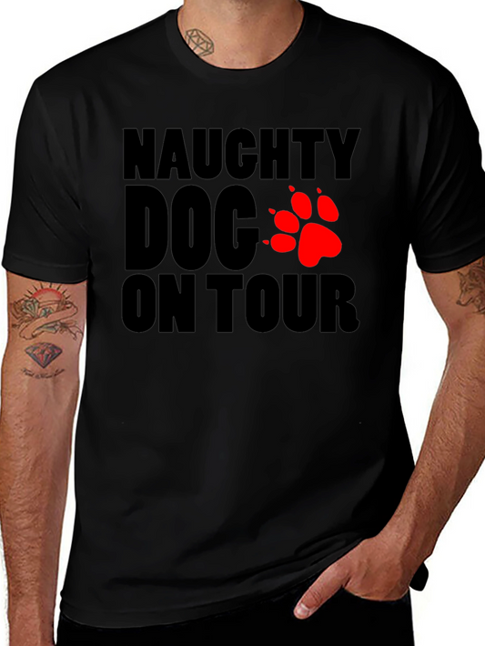 Naughty Dog On Tour Graphic T-Shirt