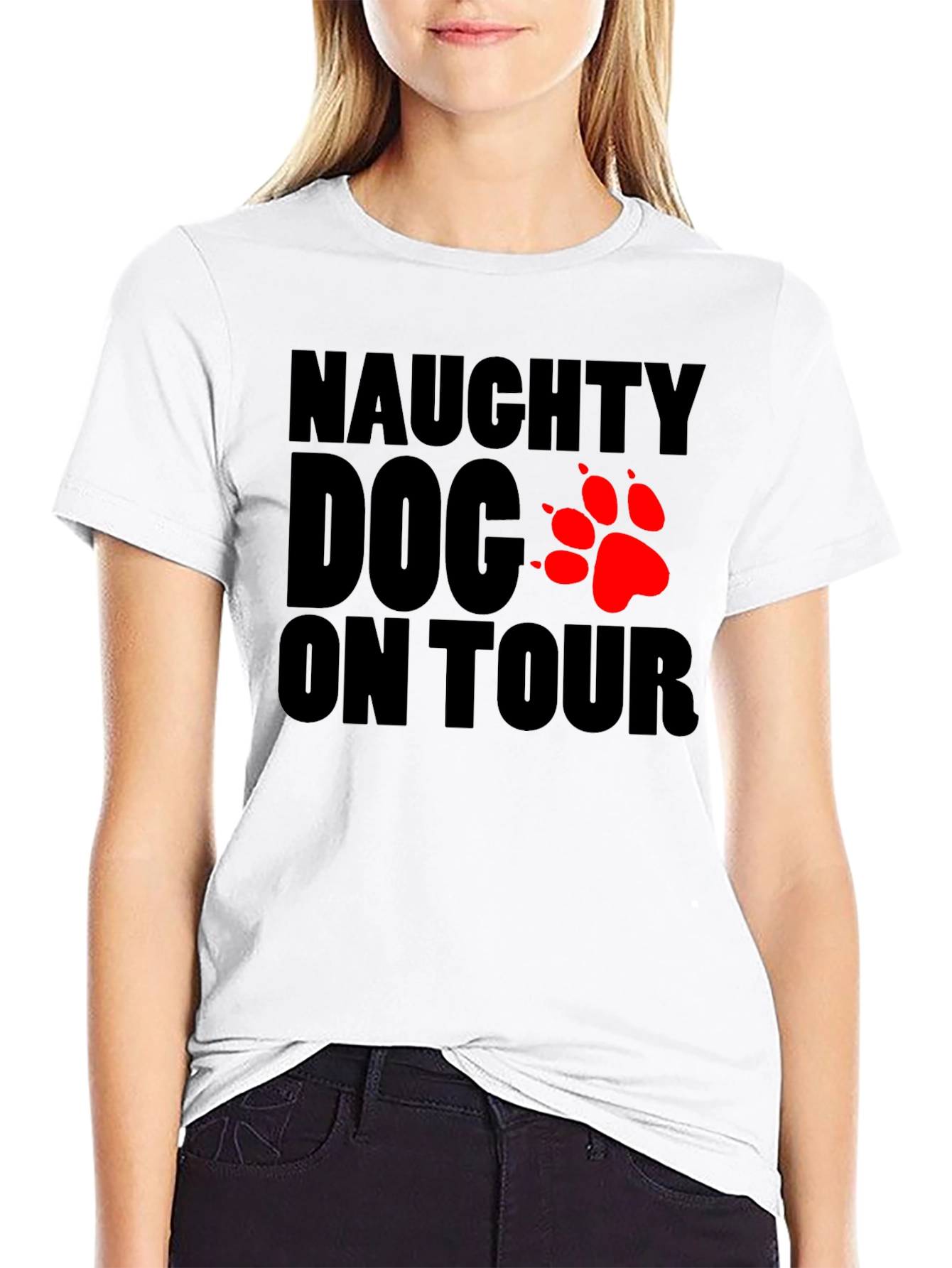 Naughty Dog On Tour Graphic T-Shirt