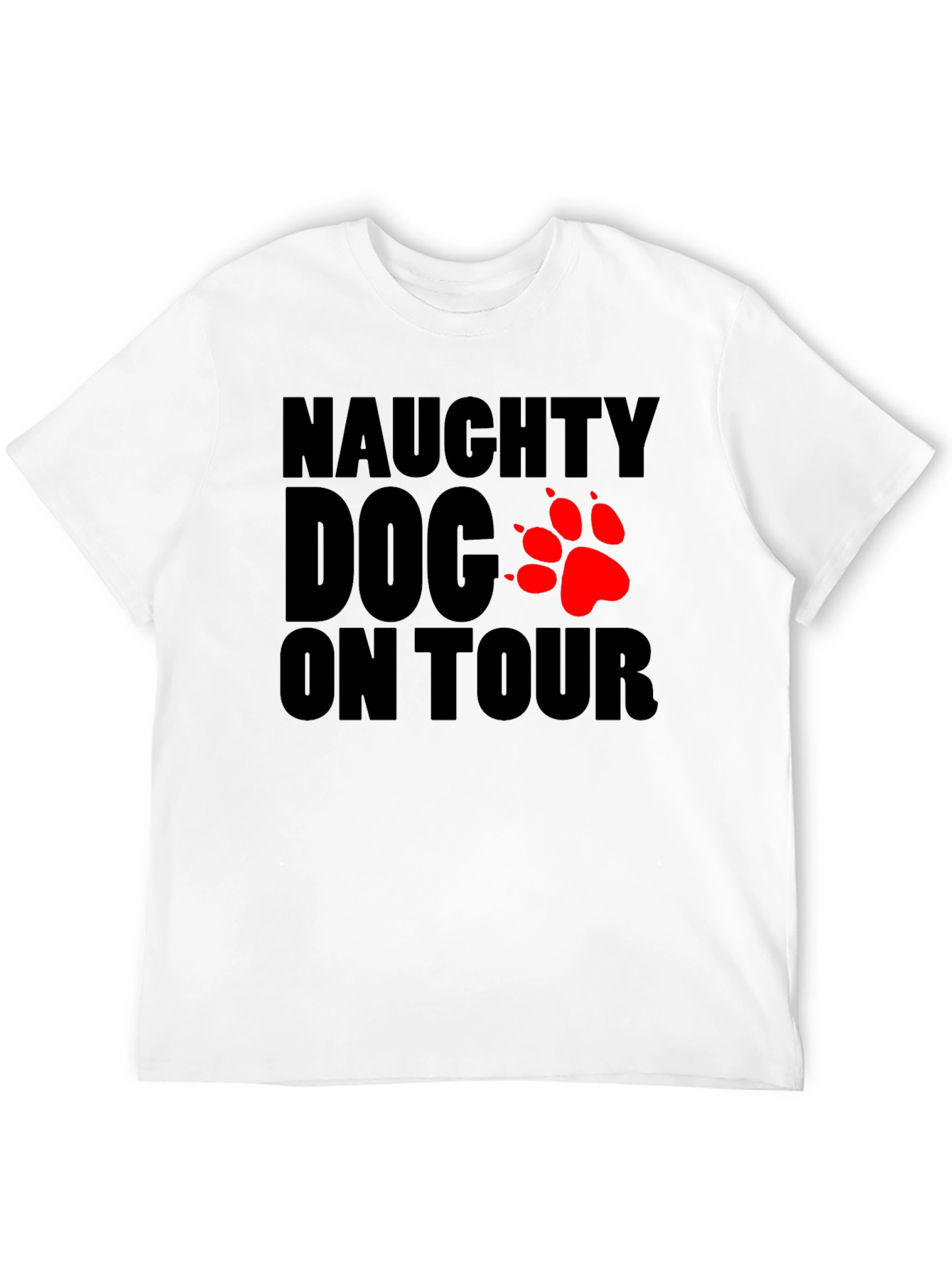 Naughty Dog On Tour Graphic T-Shirt