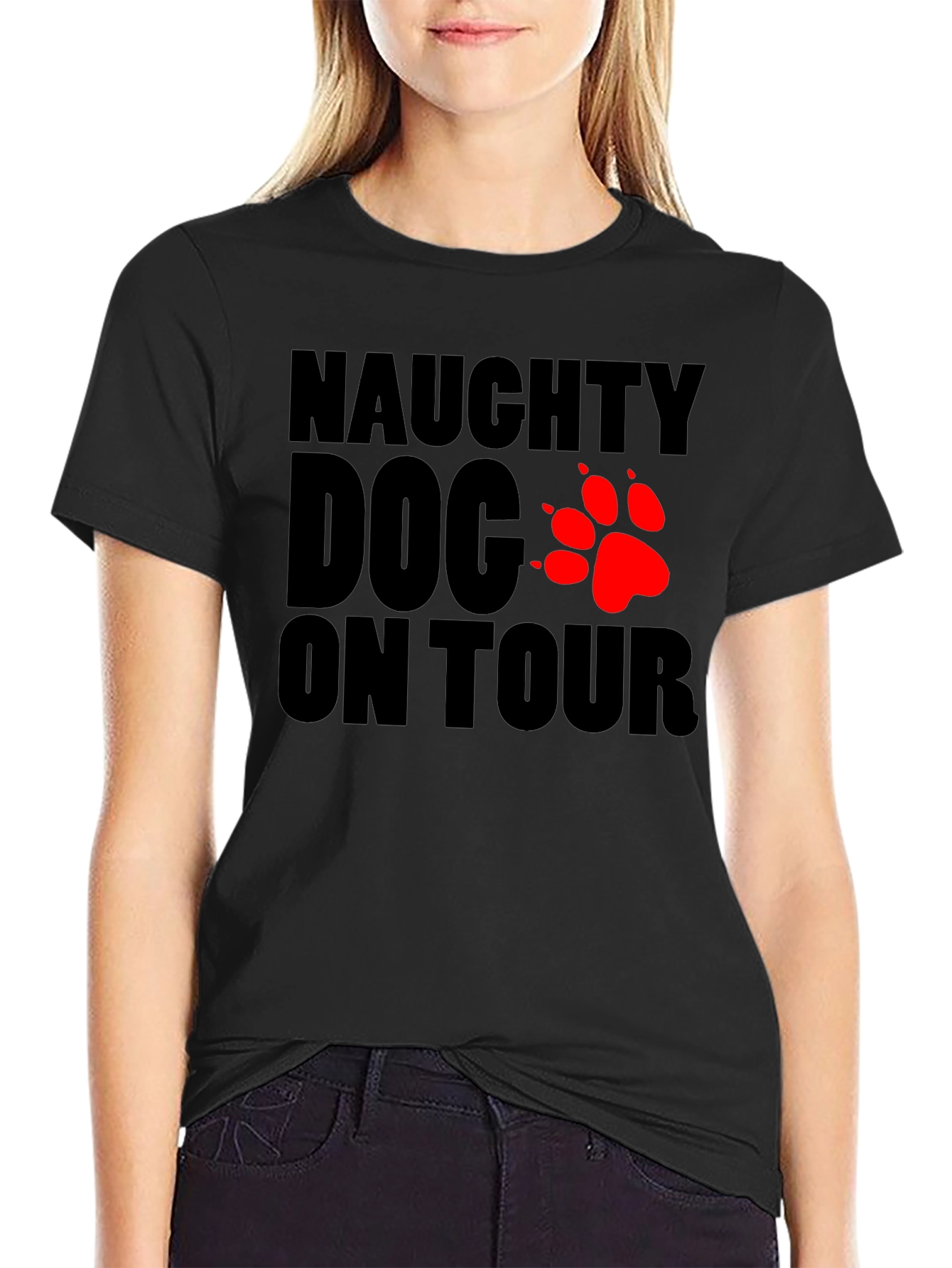 Naughty Dog On Tour Graphic T-Shirt