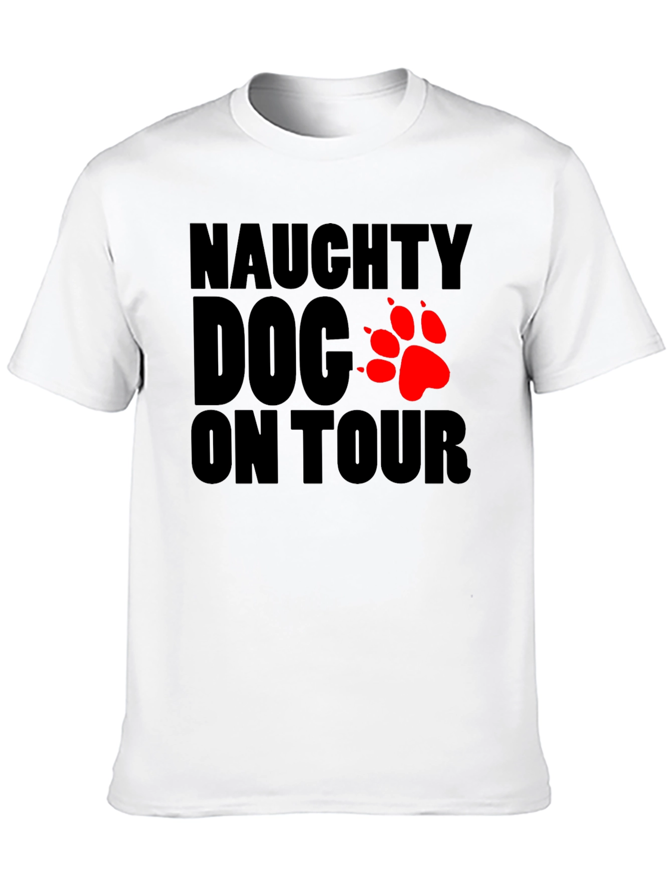 Naughty Dog On Tour Graphic T-Shirt