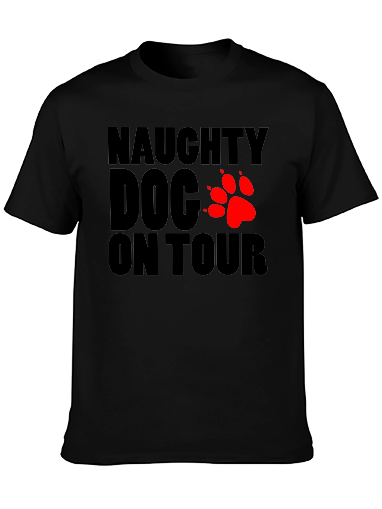 Naughty Dog On Tour Graphic T-Shirt