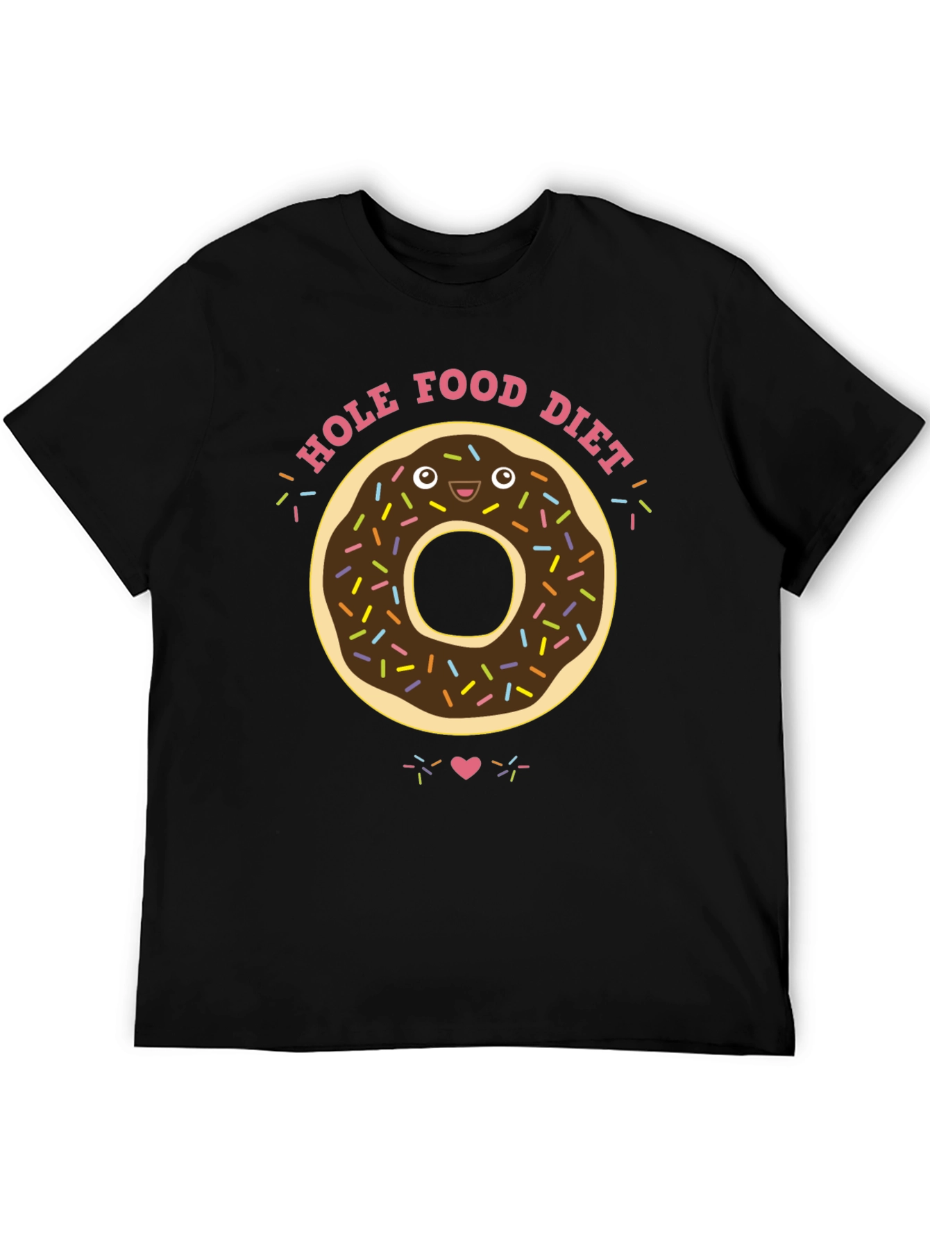 Hole Food Diet Donut T-Shirt