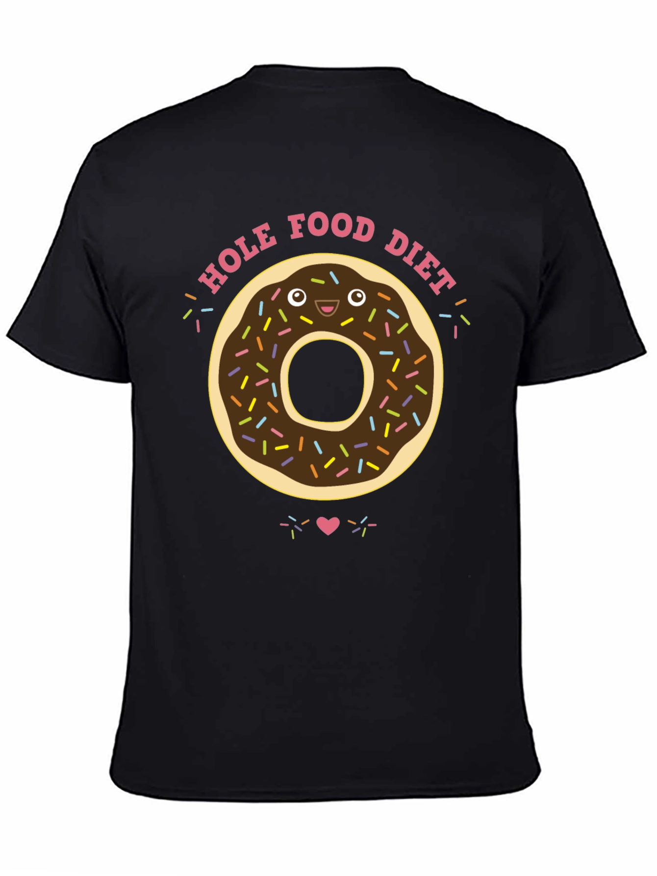 Hole Food Diet Donut T-Shirt