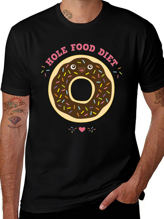 Hole Food Diet Donut T-Shirt