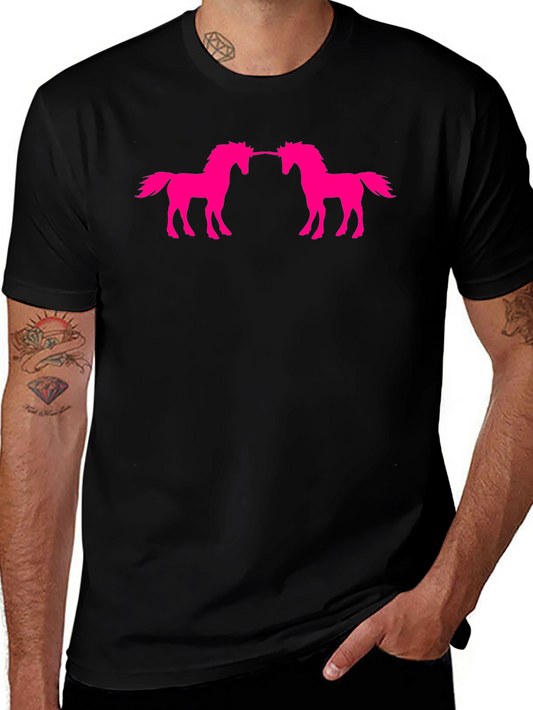 Unicorn Silhouette Graphic T-Shirt