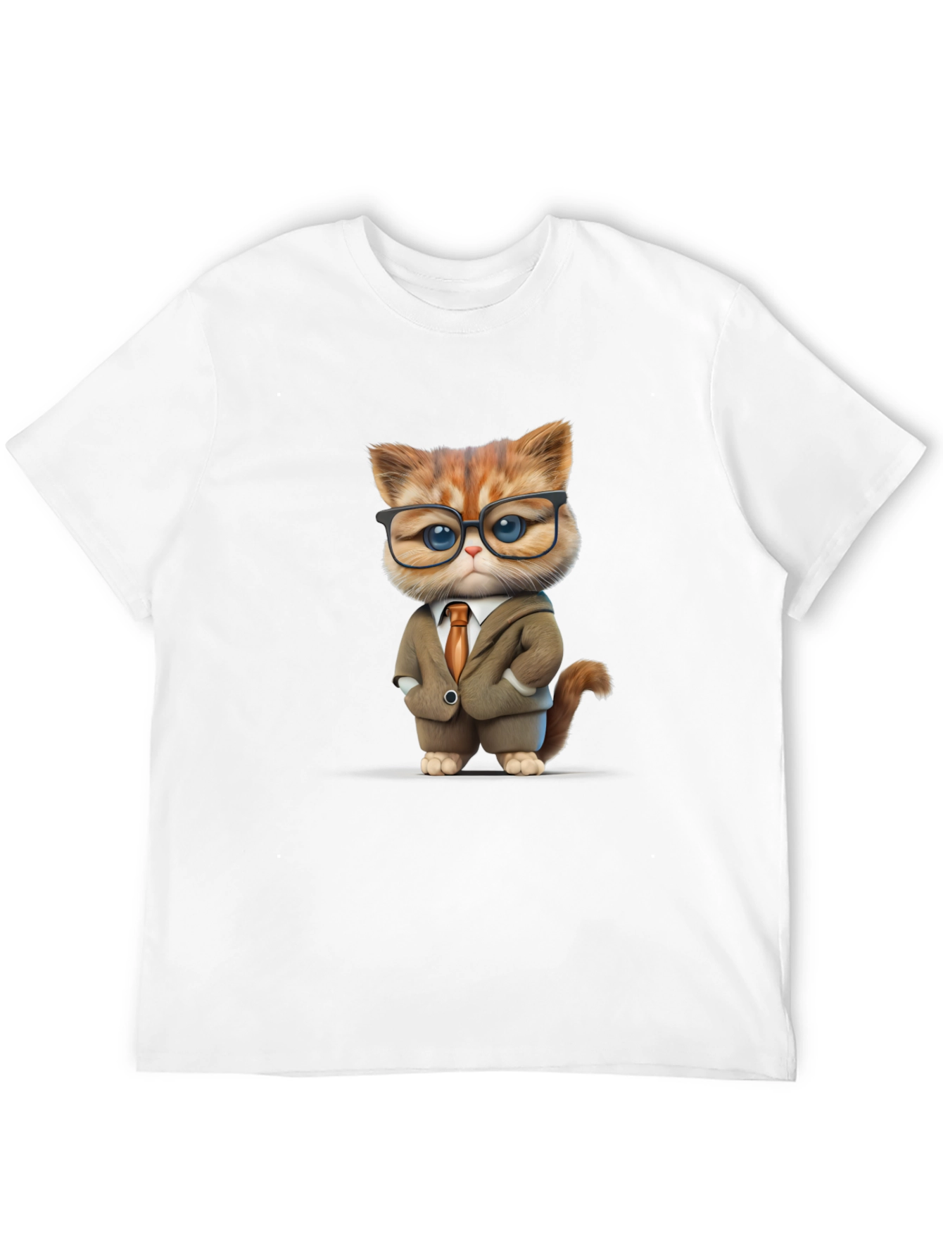 Cat Boss T-Shirt - Funny Business Cat Tee