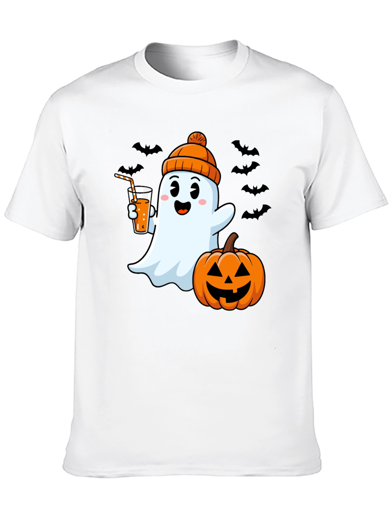 Halloween Ghost Graphic Tee
