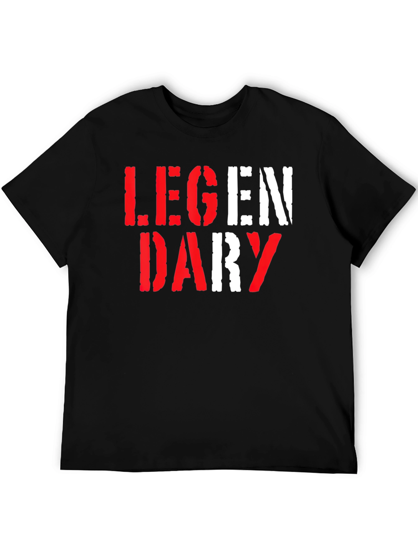 Legendary Graphic Print Crew Neck T-Shirt