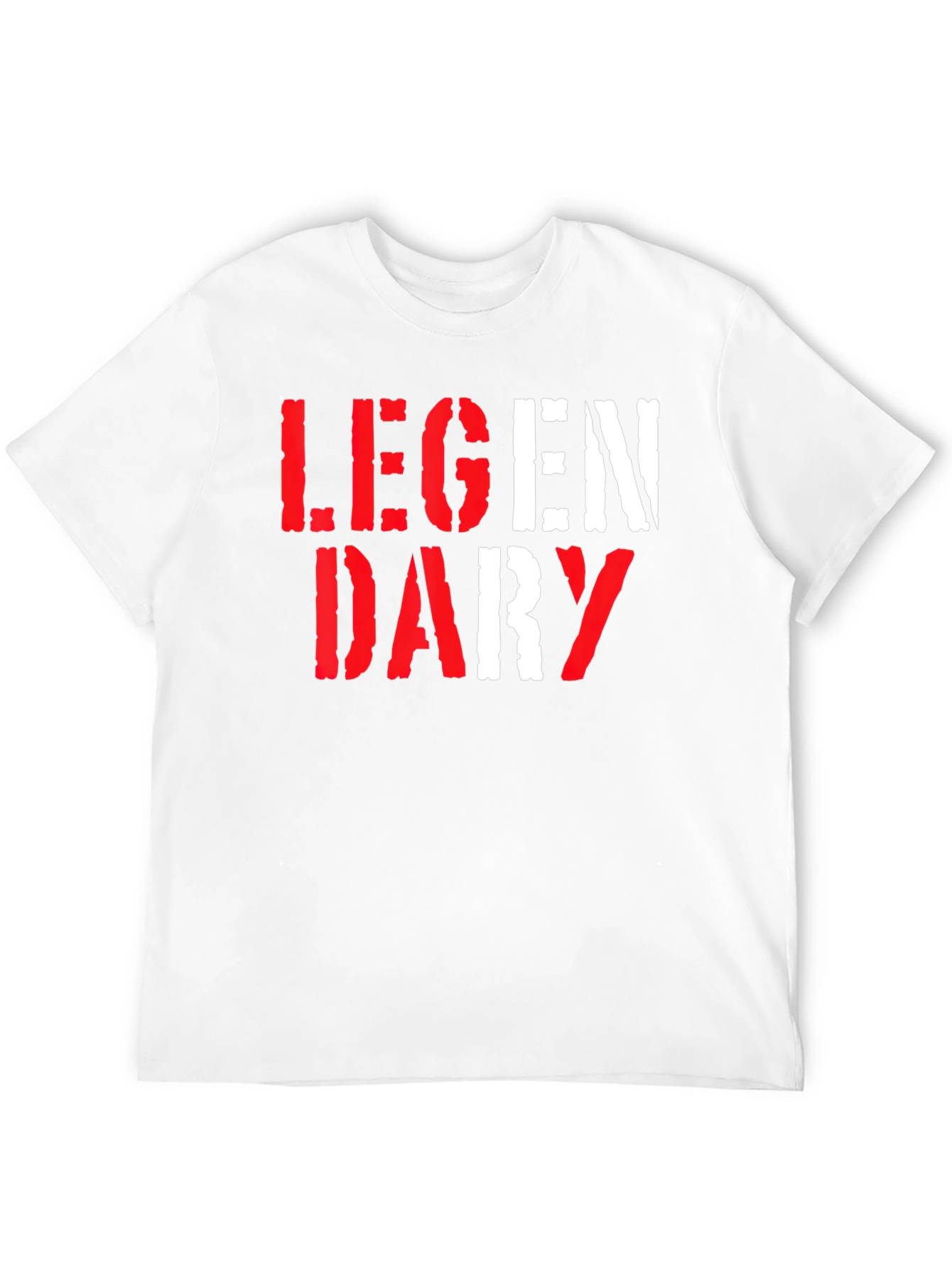 Legendary Graphic Print Crew Neck T-Shirt