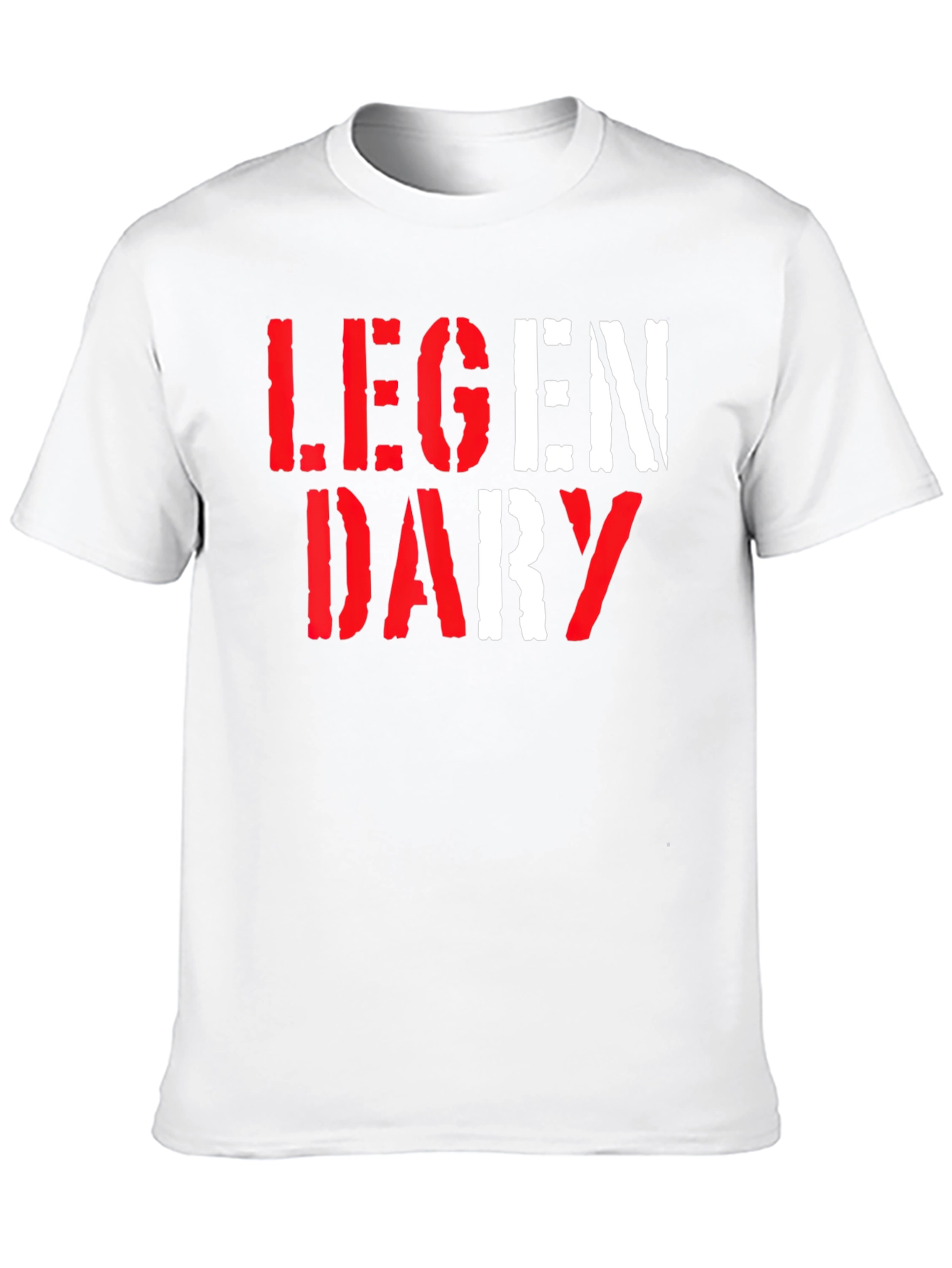 Legendary Graphic Print Crew Neck T-Shirt
