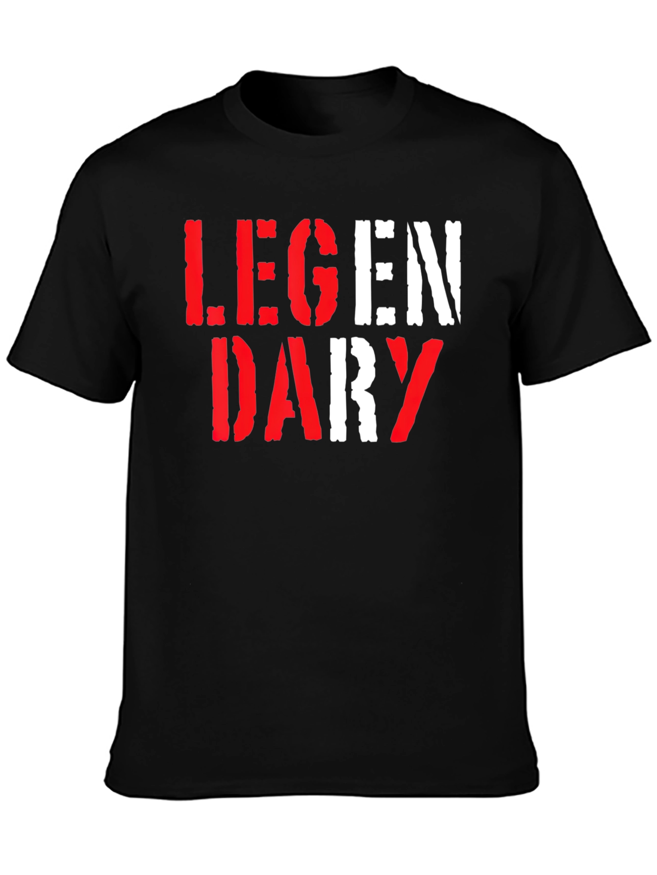 Legendary Graphic Print Crew Neck T-Shirt