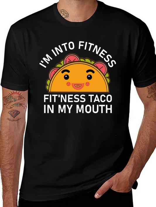 Fitness Taco Black T-Shirt