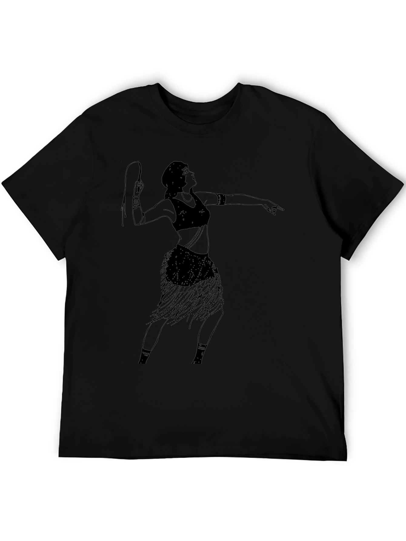 Tribal Dancer Tee - Black