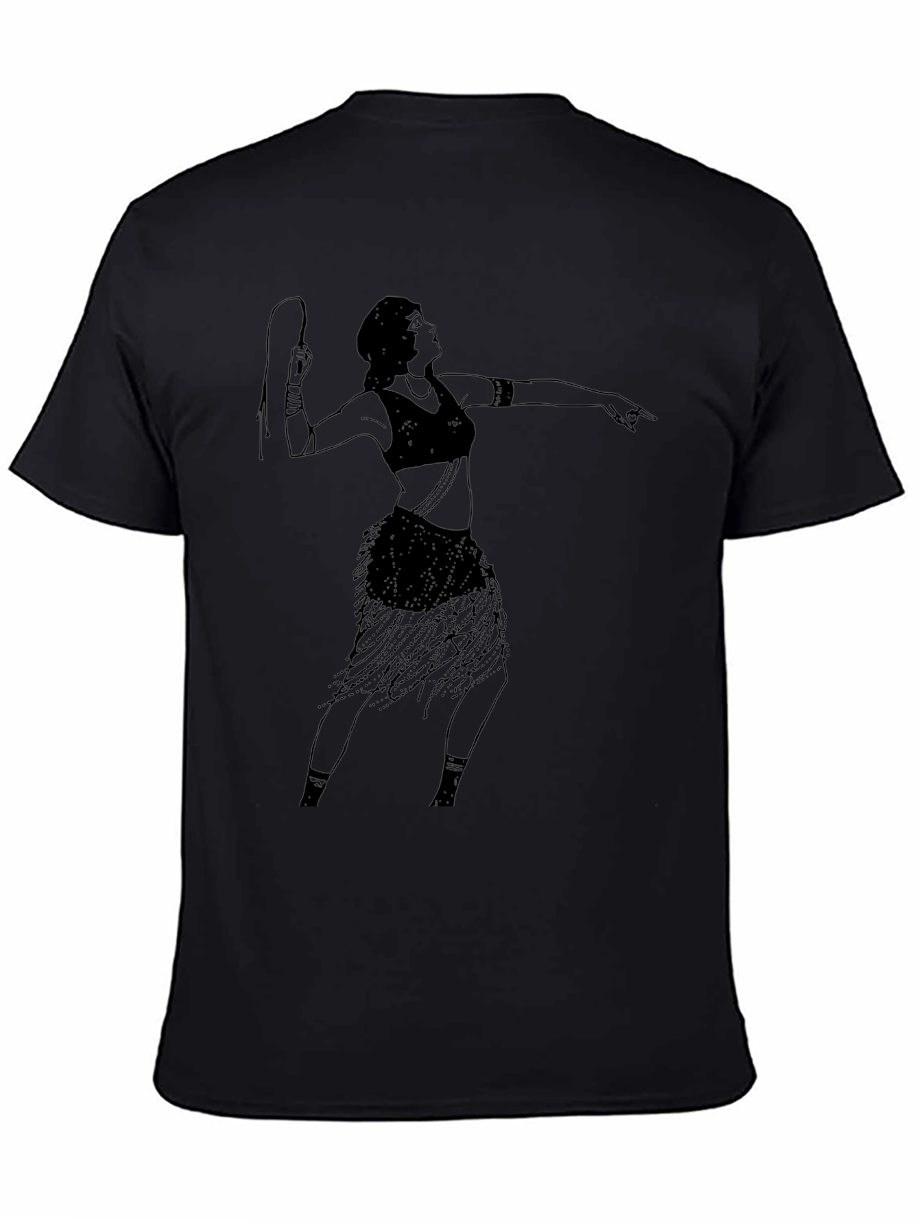 Tribal Dancer Tee - Black