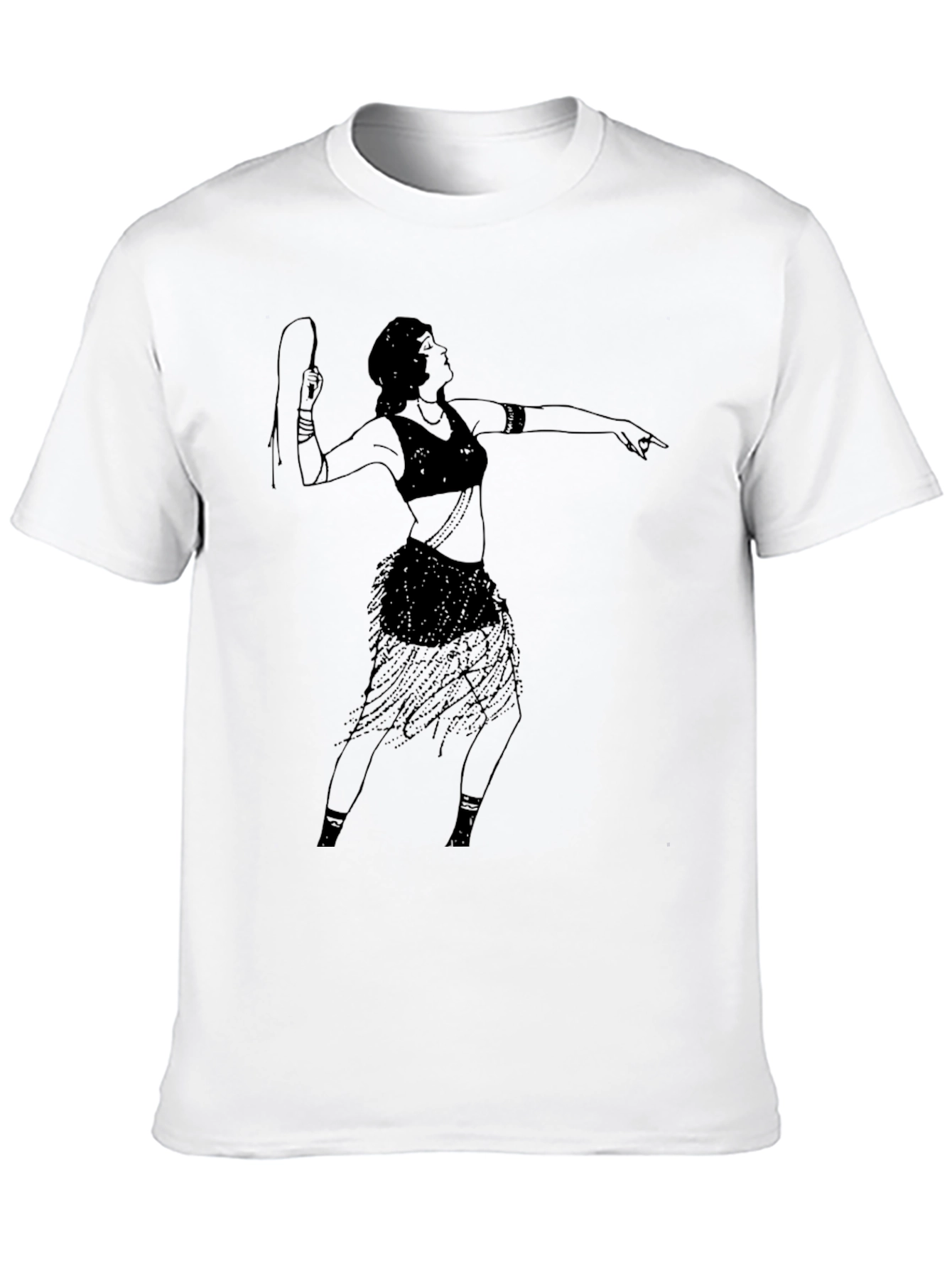Tribal Dancer Tee - Black