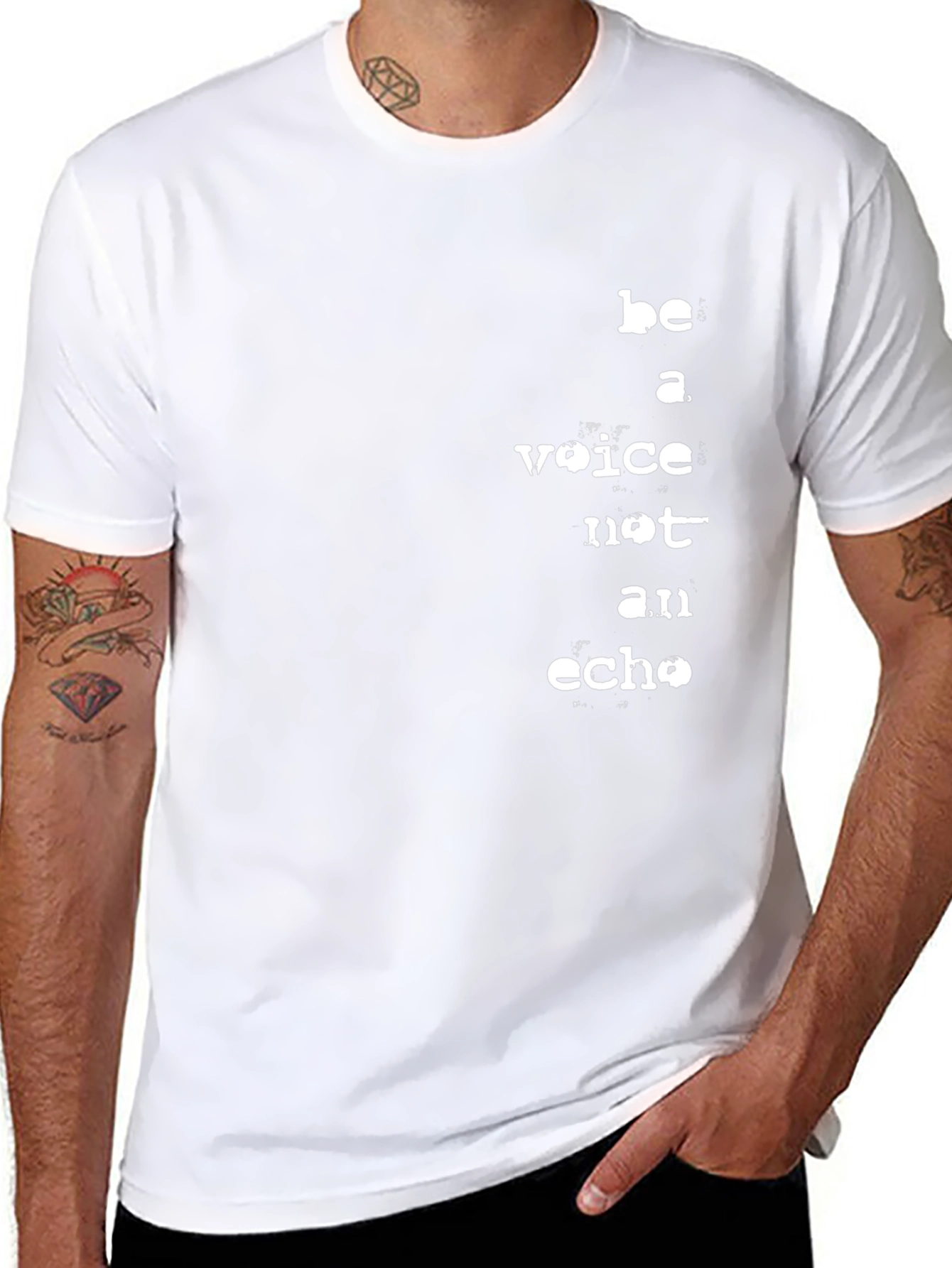 Be a Voice Not an Echo Graphic Tee