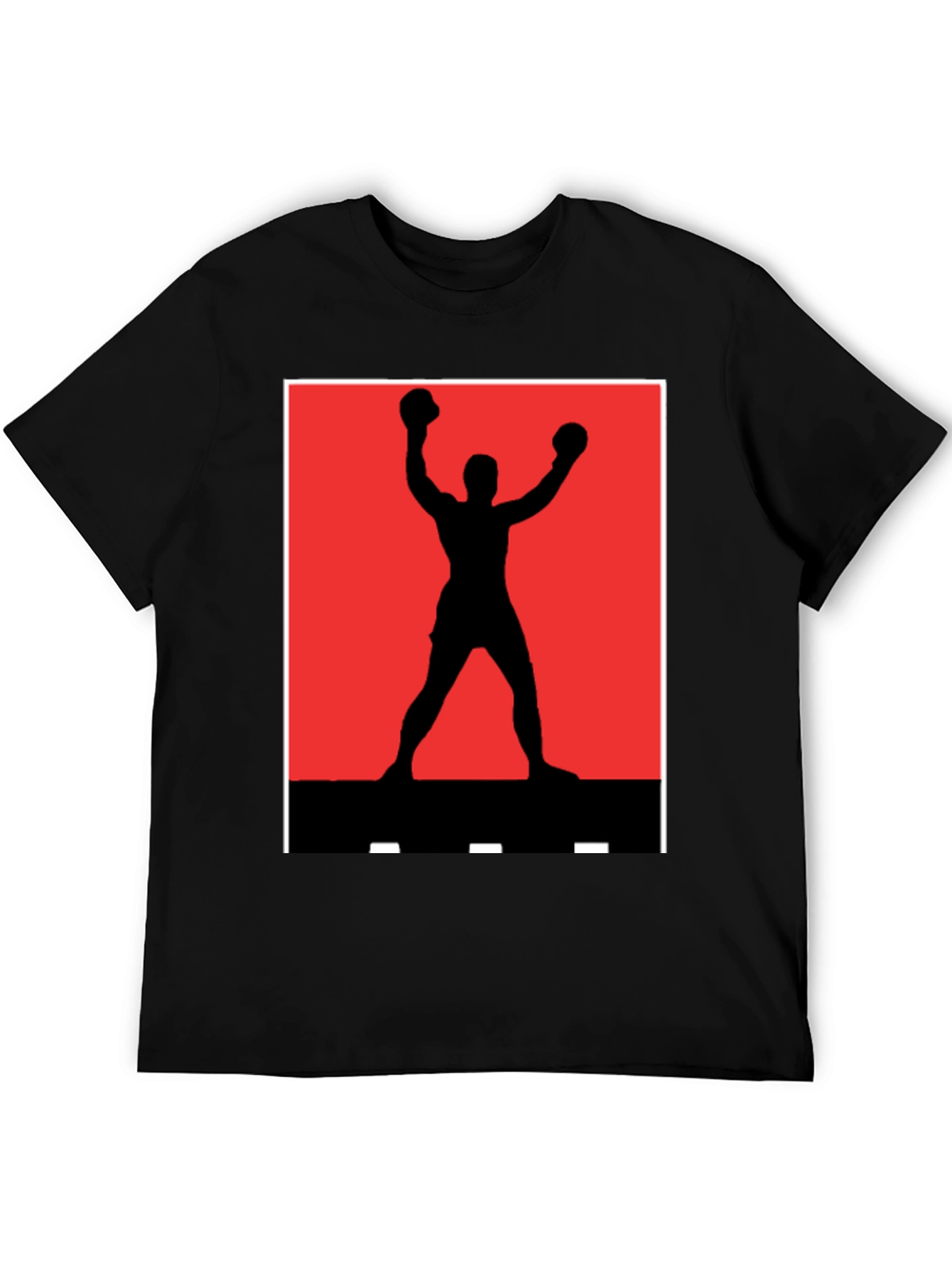 Rocky Silhouette T-Shirt - Classic Boxing Tee